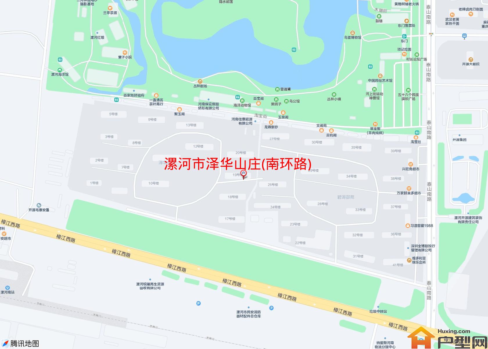 泽华山庄(南环路)小区 - 户型网