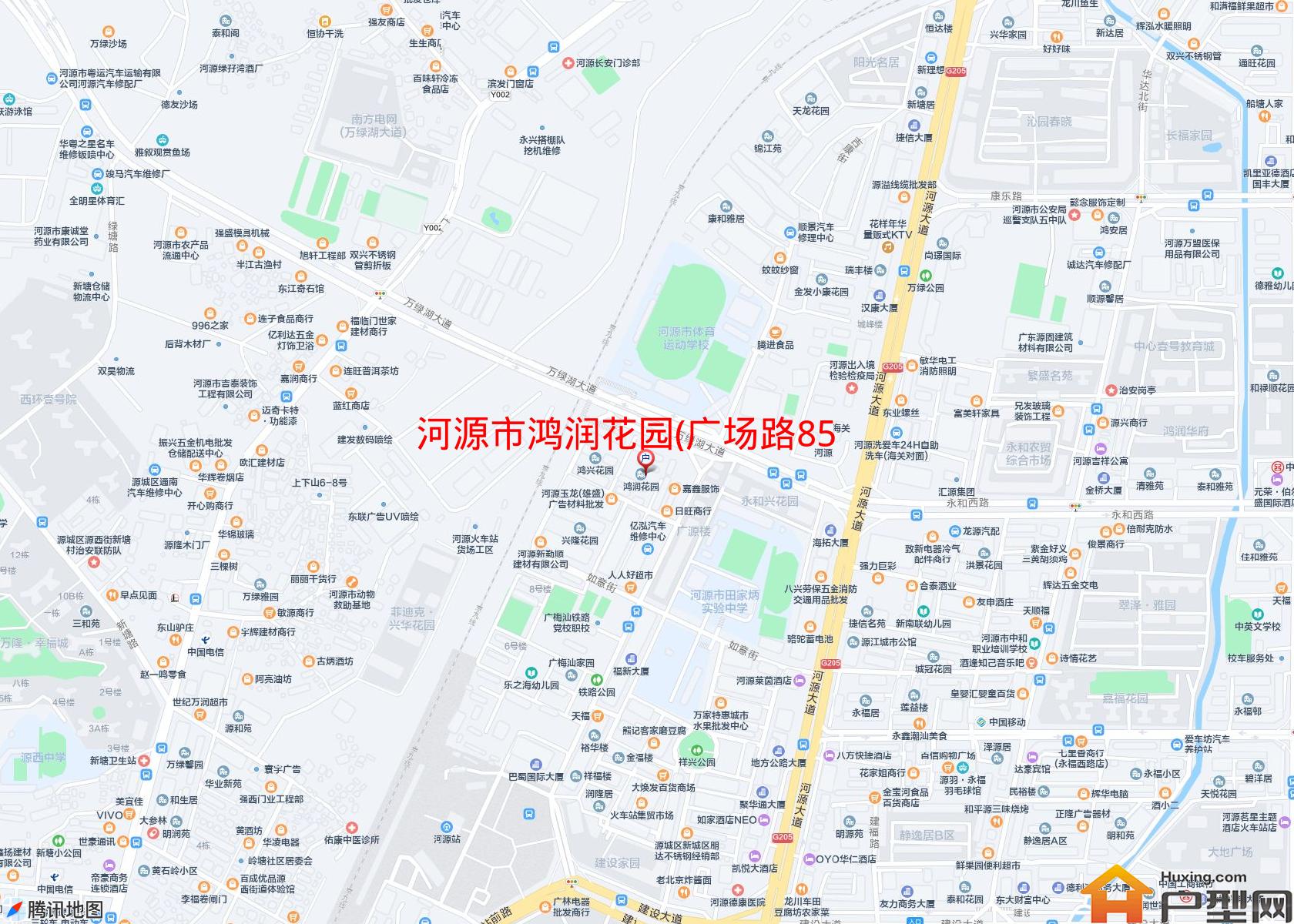 鸿润花园(广场路85号)小区 - 户型网