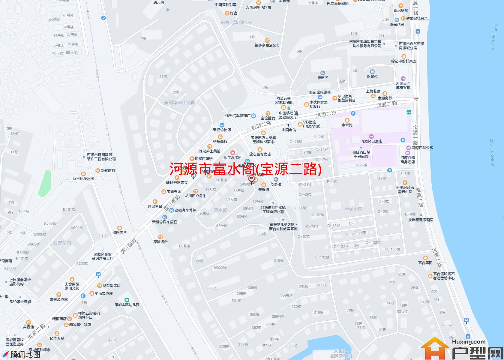 富水阁(宝源二路)小区 - 户型网