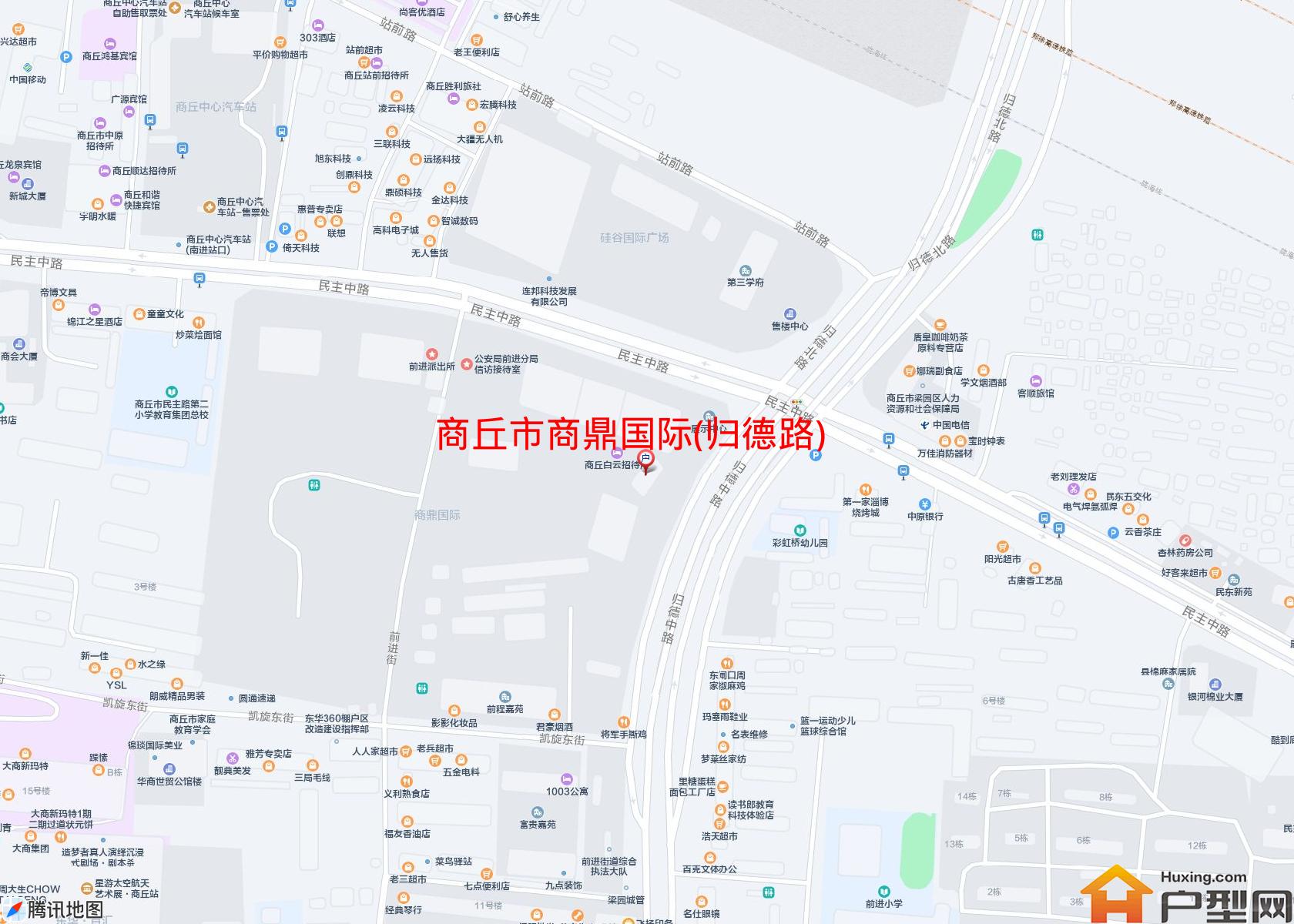 商鼎国际(归德路)小区 - 户型网