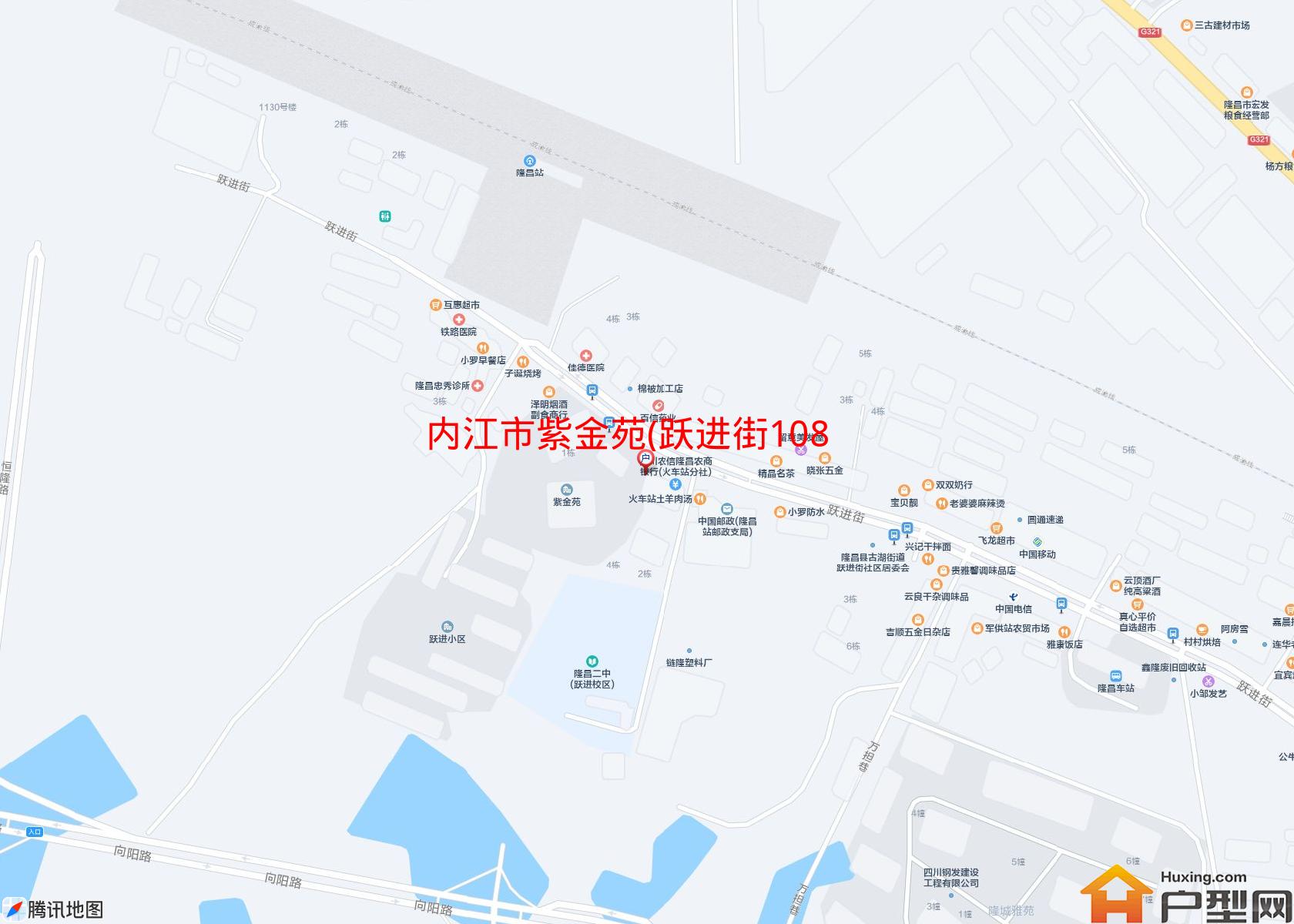 紫金苑(跃进街1085号)小区 - 户型网