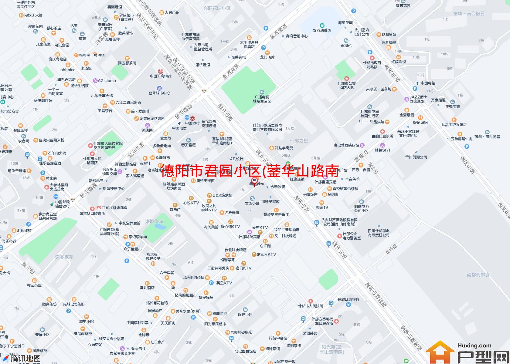 君园小区(蓥华山路南段7号)小区 - 户型网