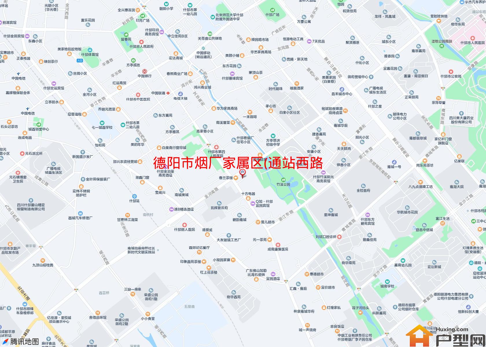 烟厂家属区(通站西路84号)小区 - 户型网