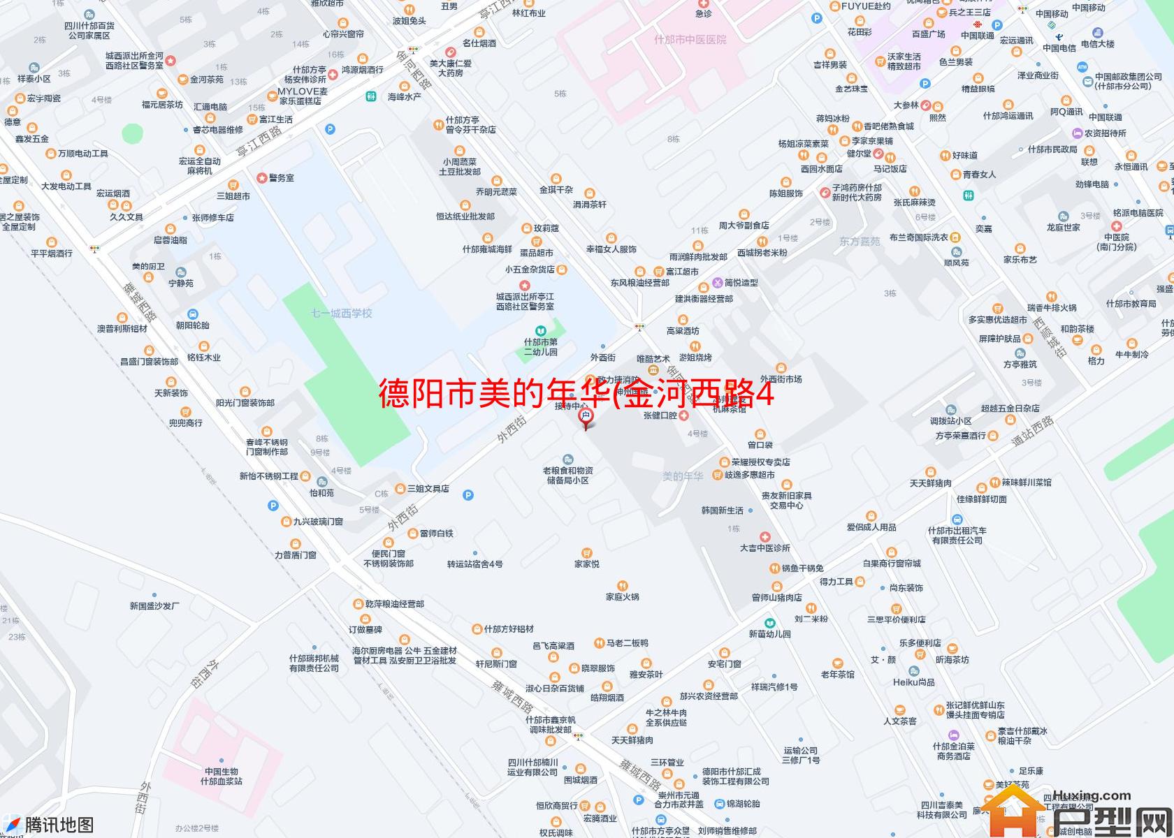 美的年华(金河西路437号)小区 - 户型网