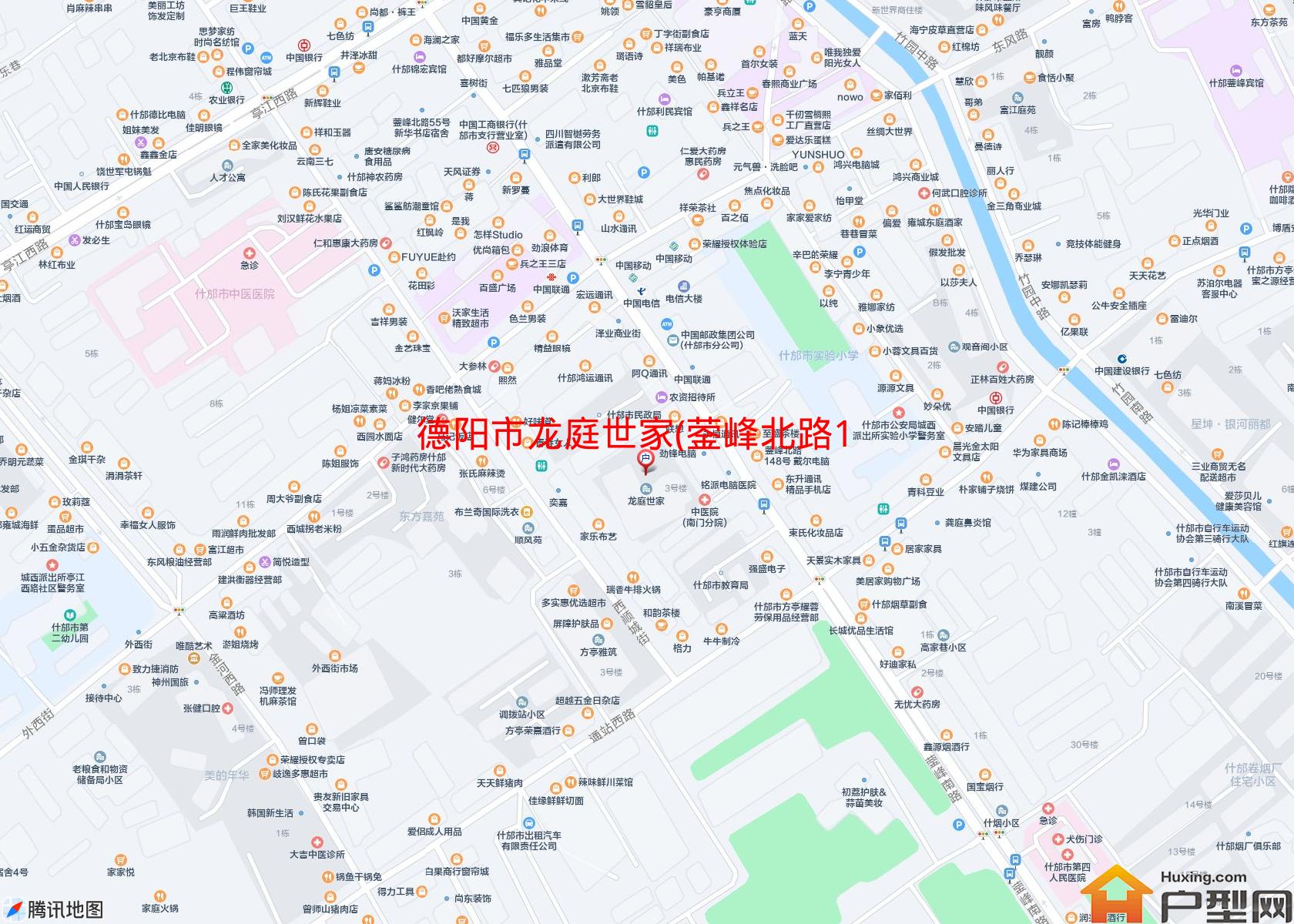 龙庭世家(蓥峰北路137号)小区 - 户型网