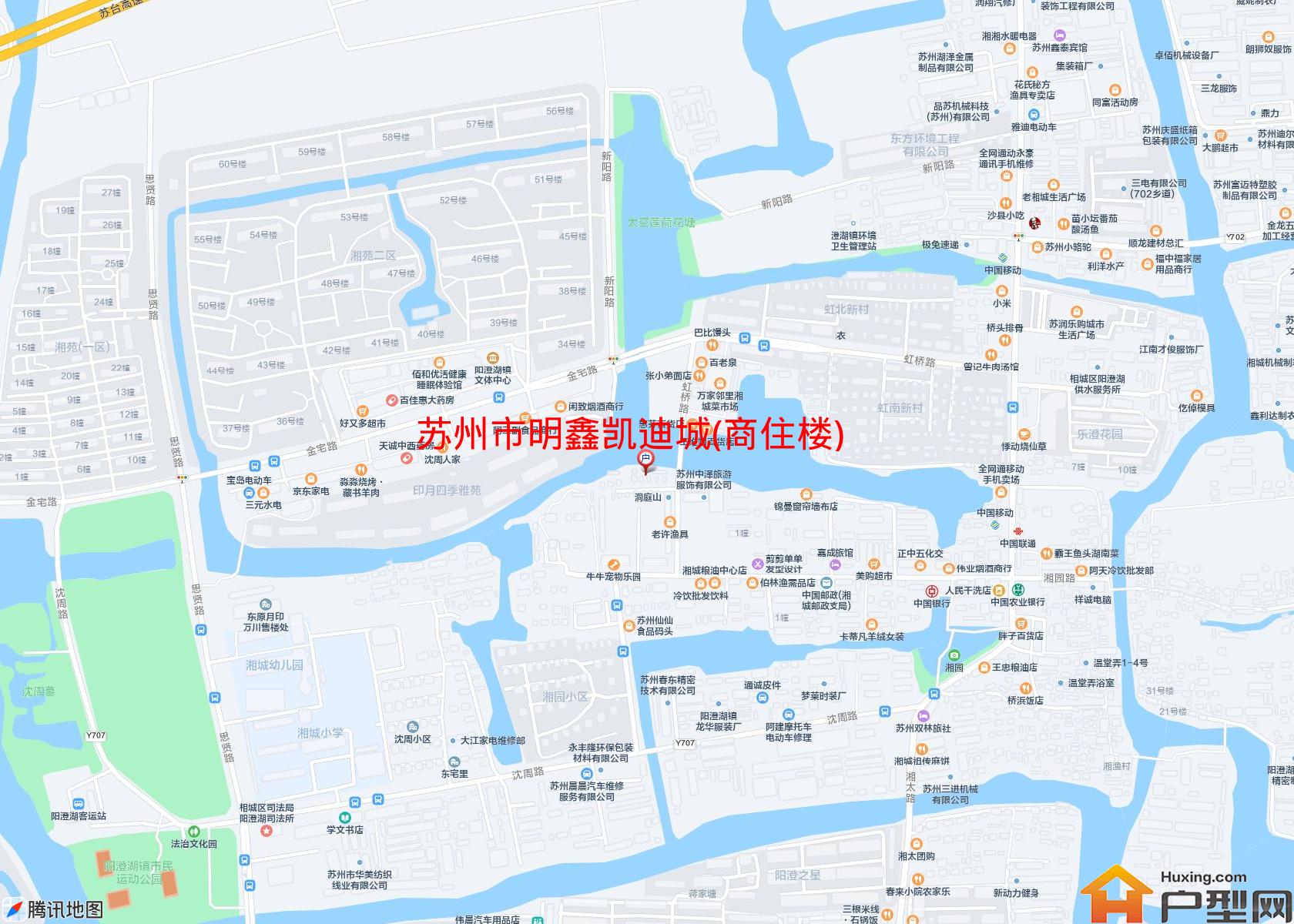 明鑫凯迪城(商住楼)小区 - 户型网