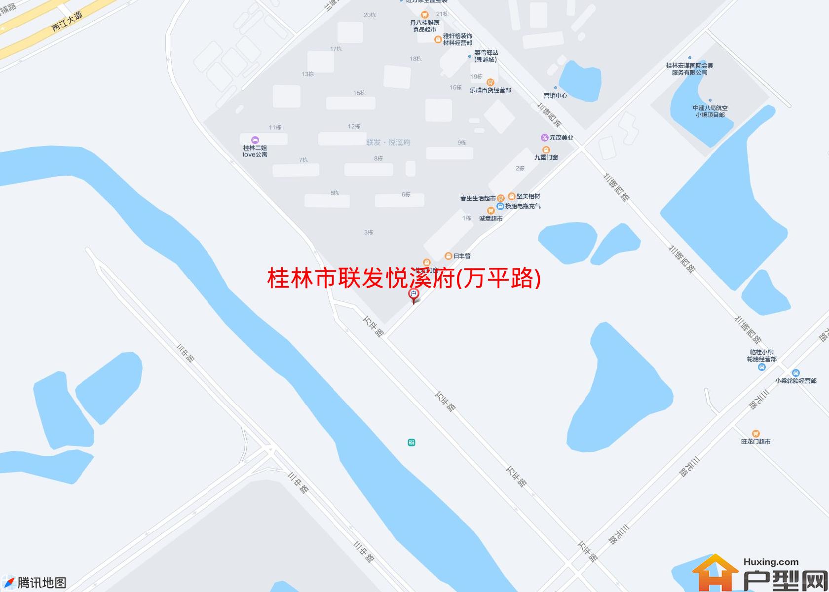 联发悦溪府(万平路)小区 - 户型网