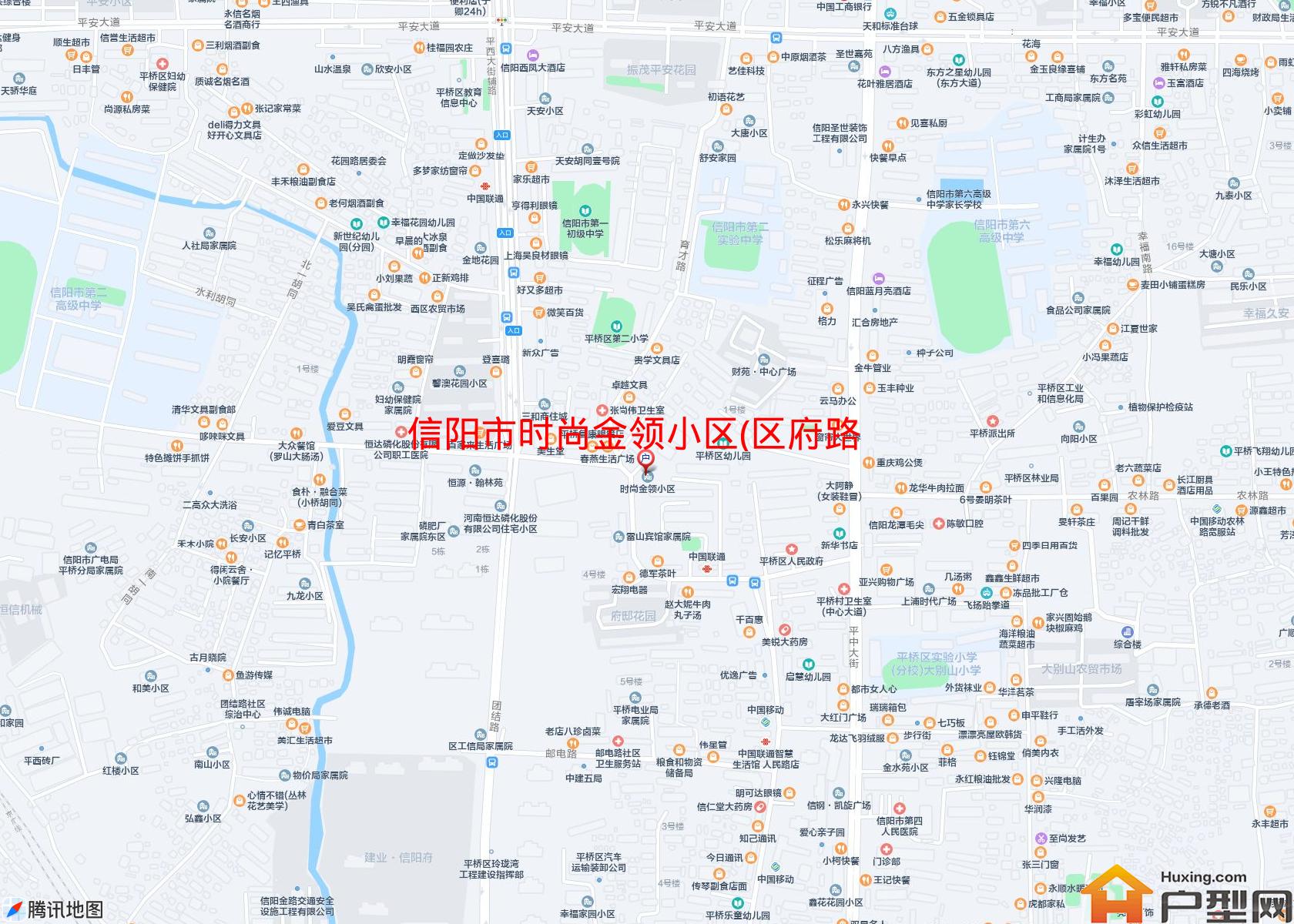 时尚金领小区(区府路)小区 - 户型网