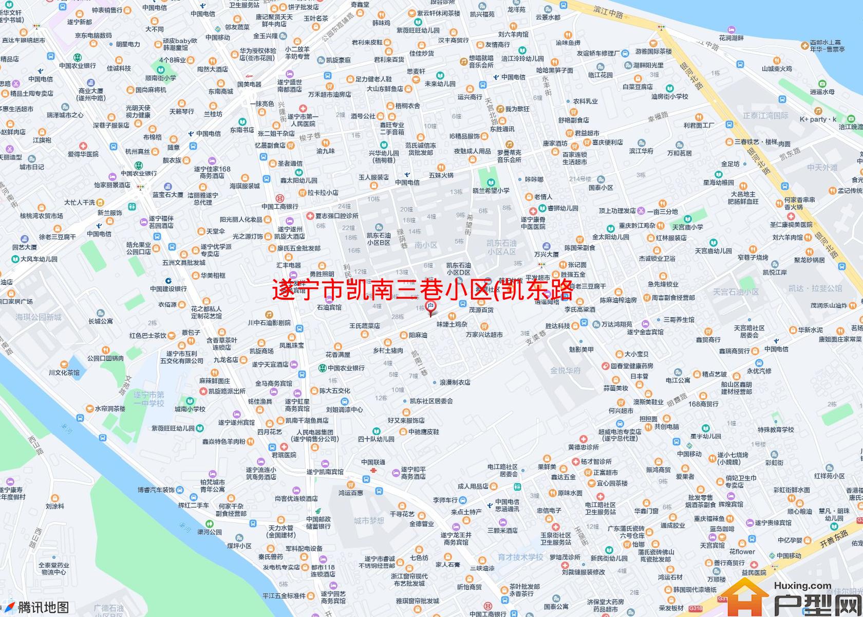 凯南三巷小区(凯东路128号 )小区 - 户型网