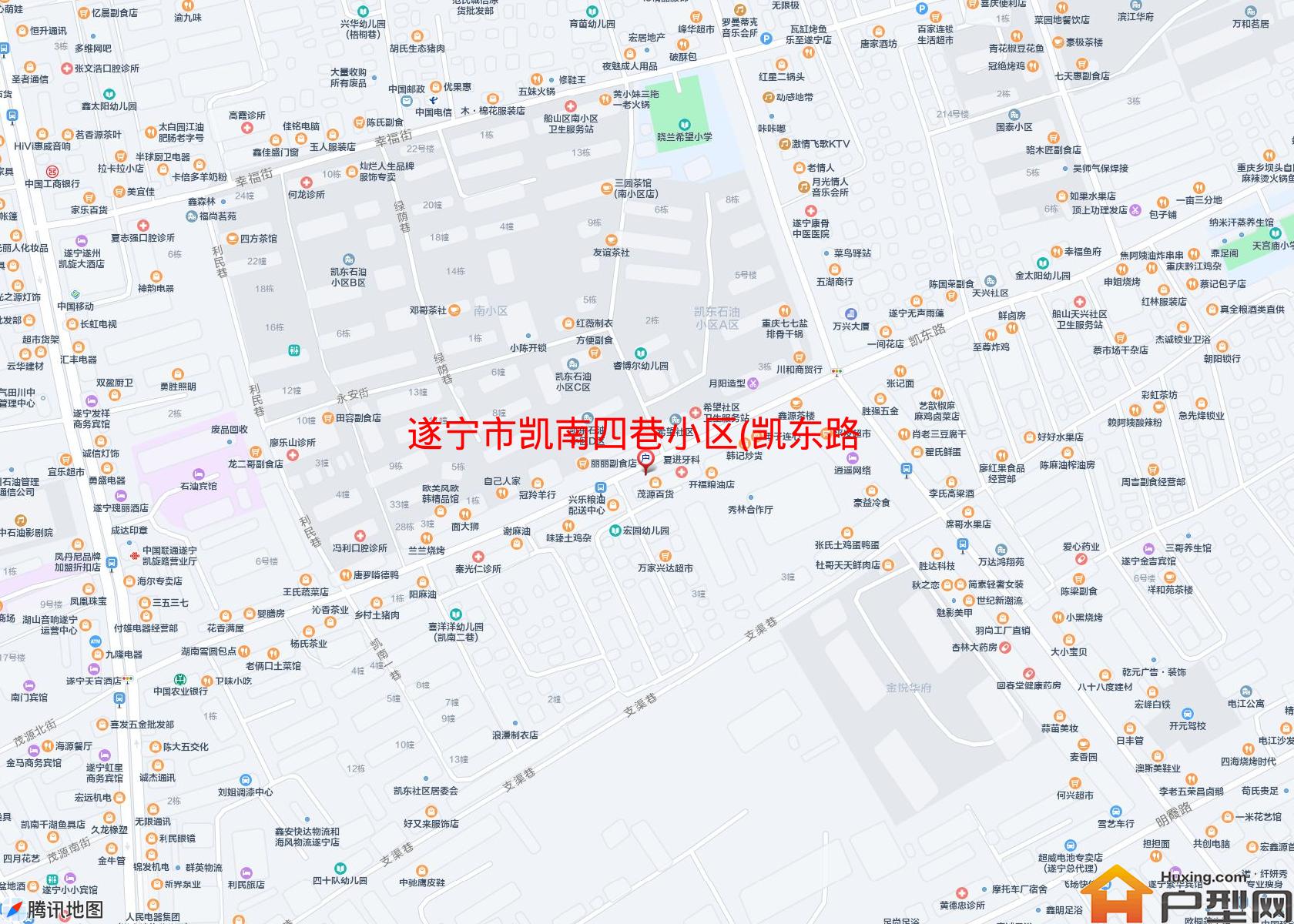 凯南四巷小区(凯东路168号)小区 - 户型网