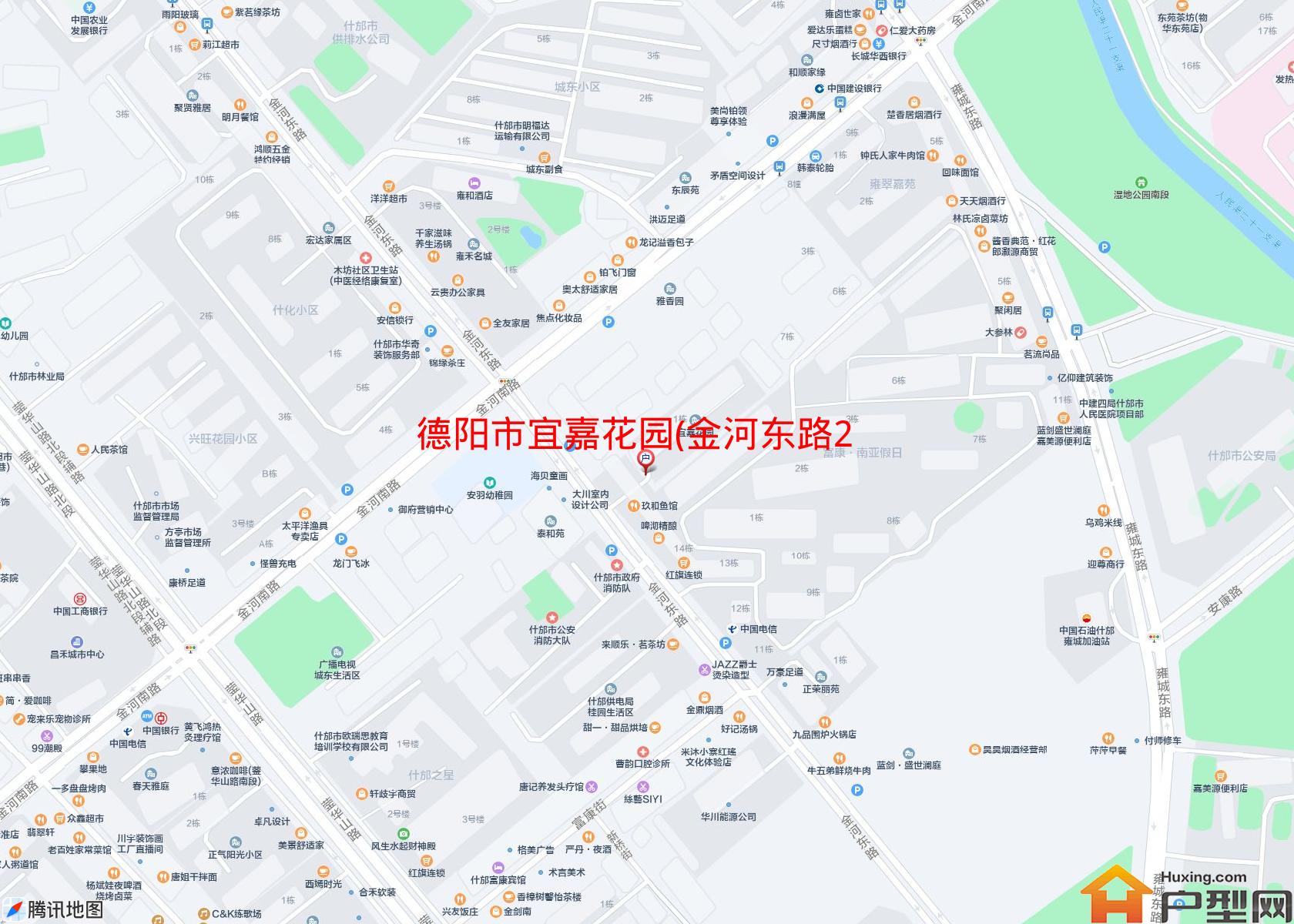 宜嘉花园(金河东路204号)小区 - 户型网