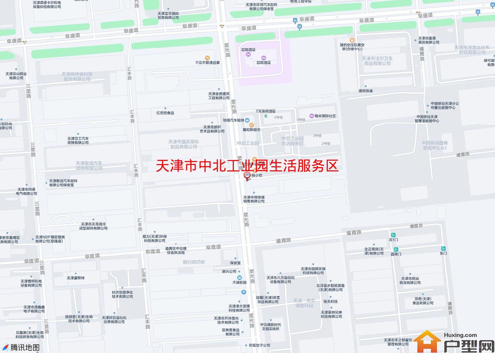 中北工业园生活服务区小区 - 户型网