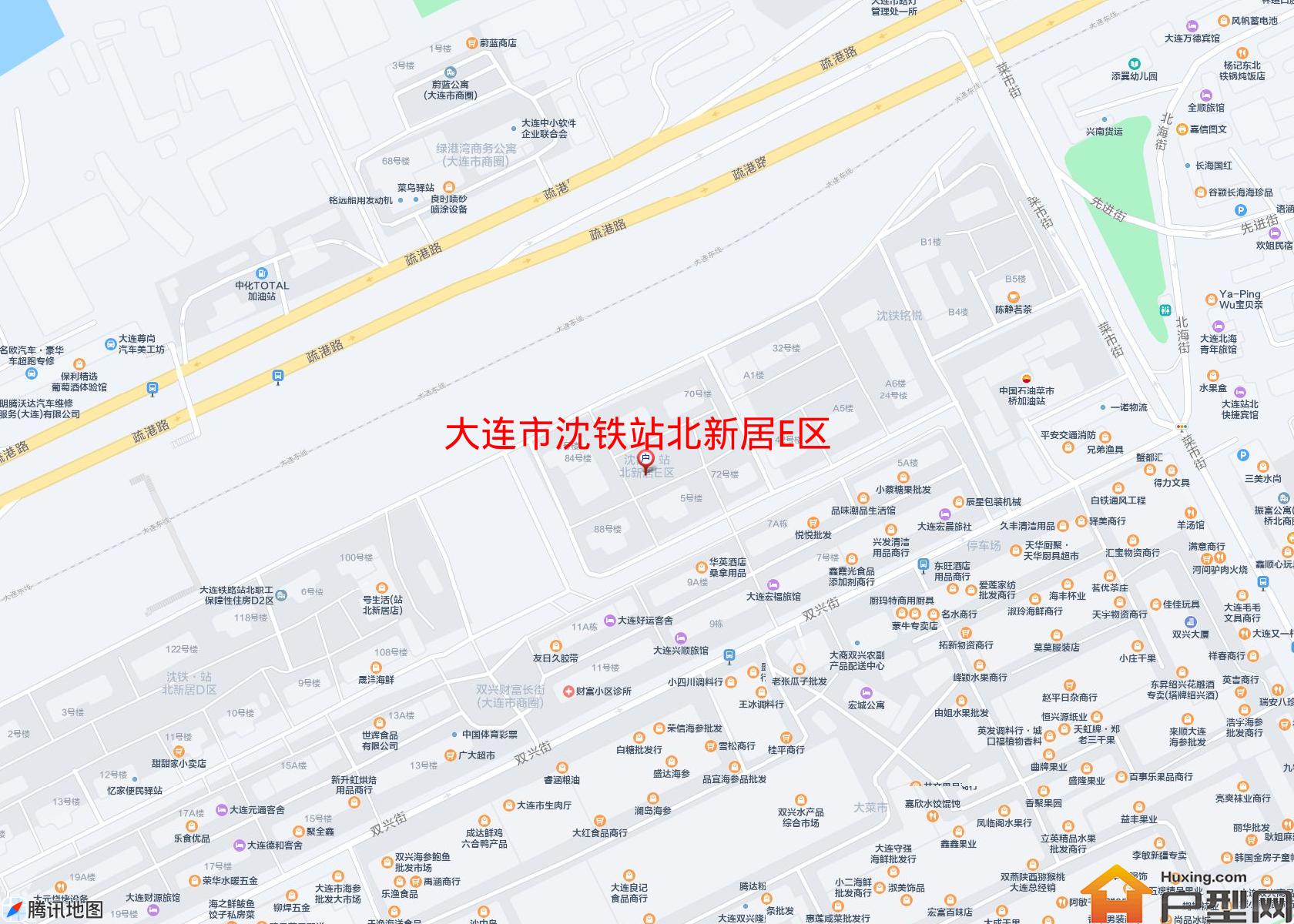 沈铁站北新居E区小区 - 户型网
