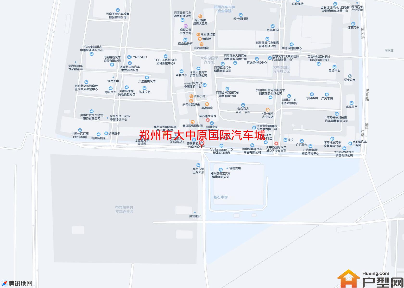 大中原国际汽车城小区 - 户型网
