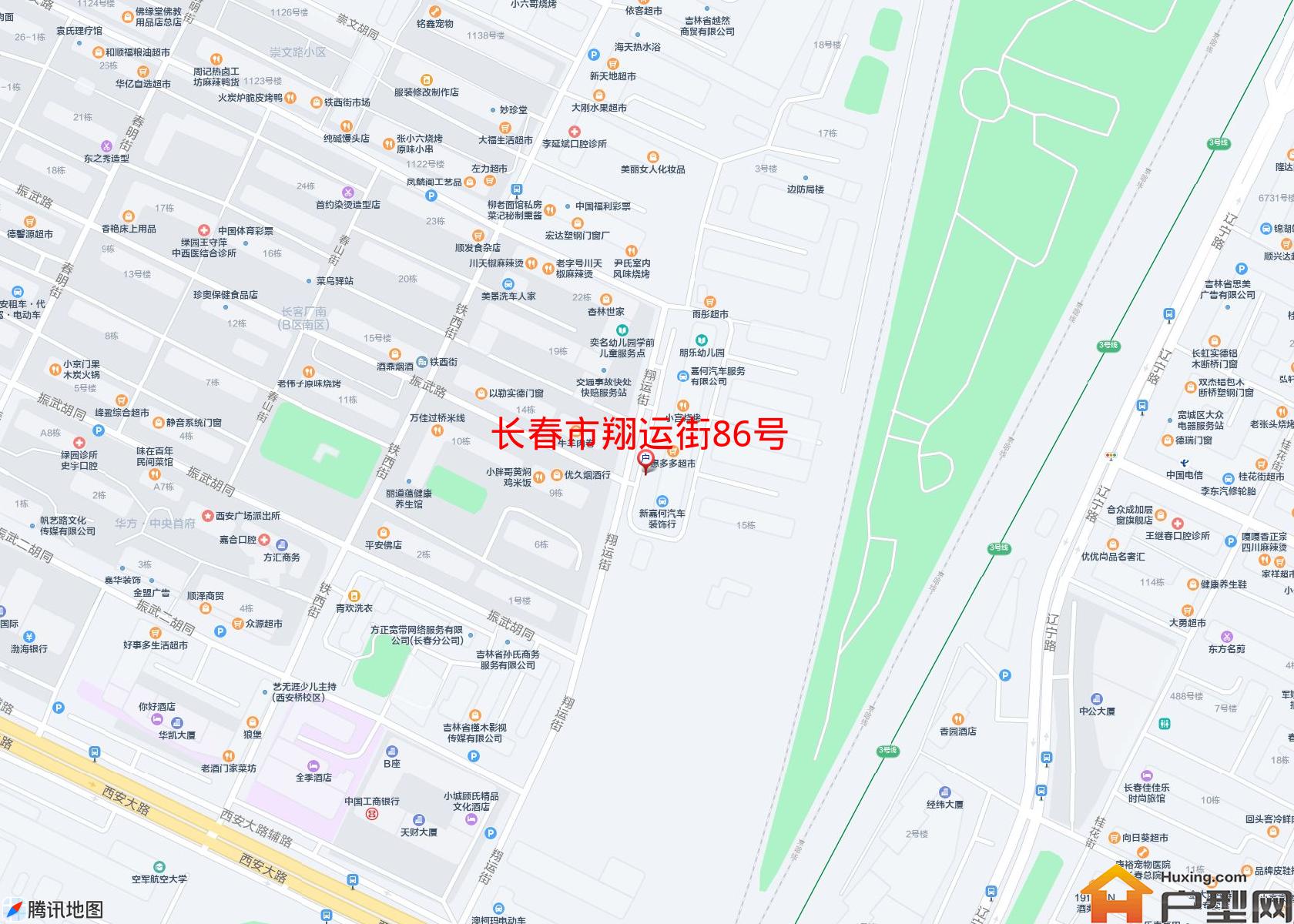 翔运街86号小区 - 户型网