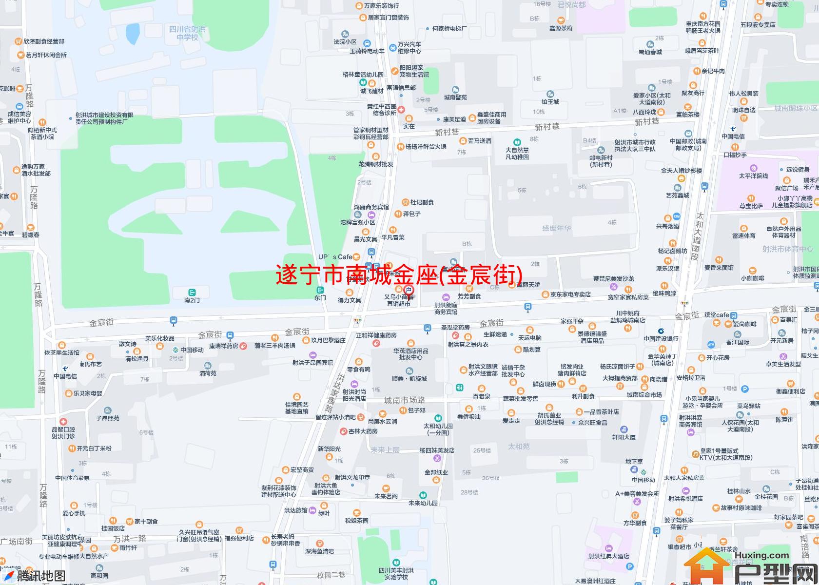 南城金座(金宸街)小区 - 户型网