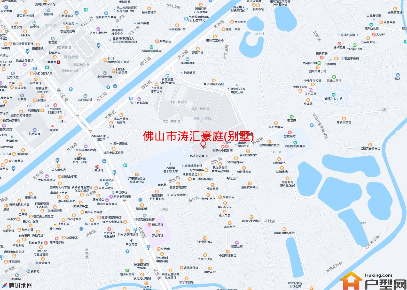 涛汇豪庭(别墅)小区 - 户型网