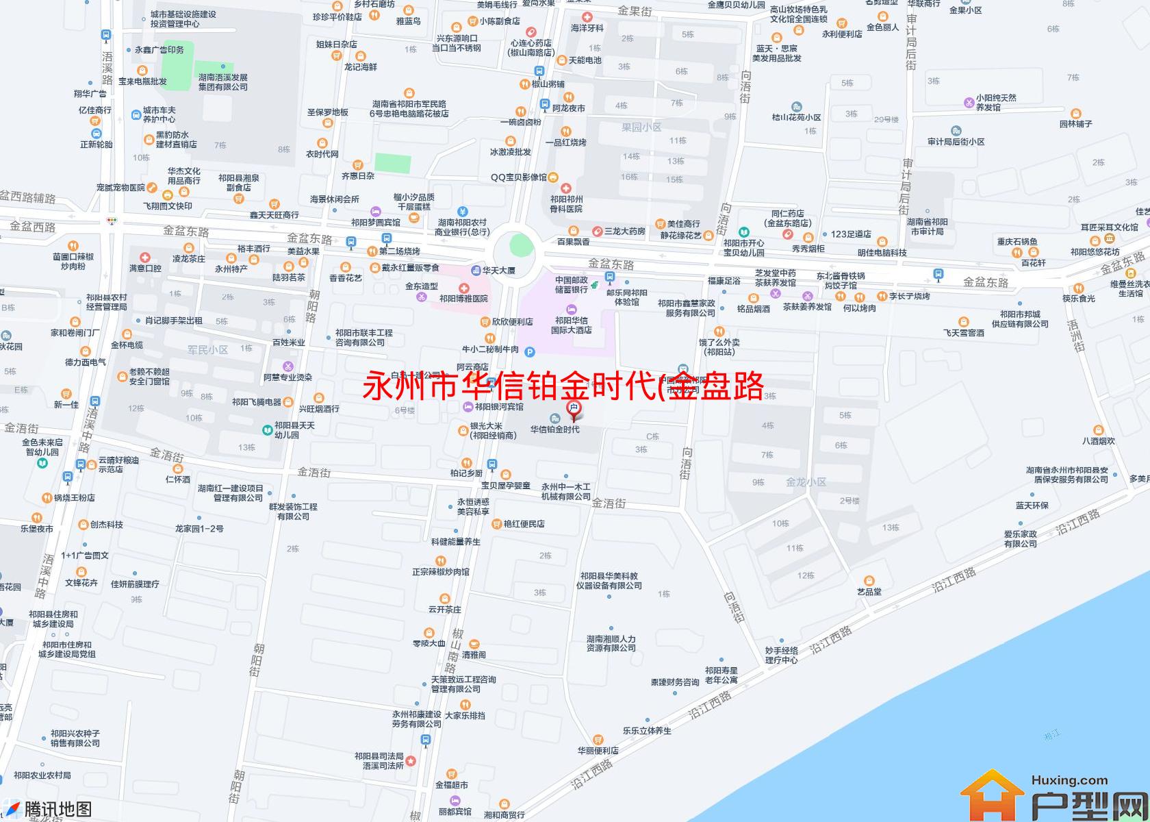 华信铂金时代(金盘路)小区 - 户型网