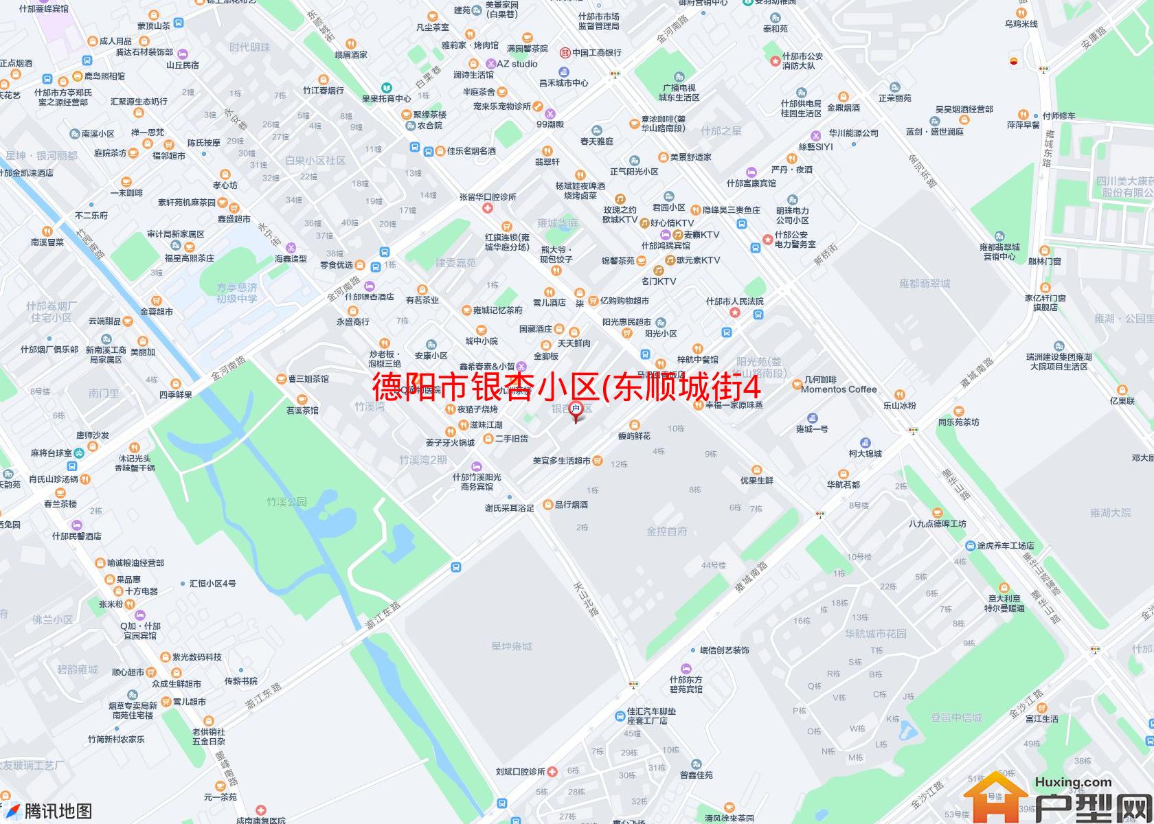 银杏小区(东顺城街419号)小区 - 户型网