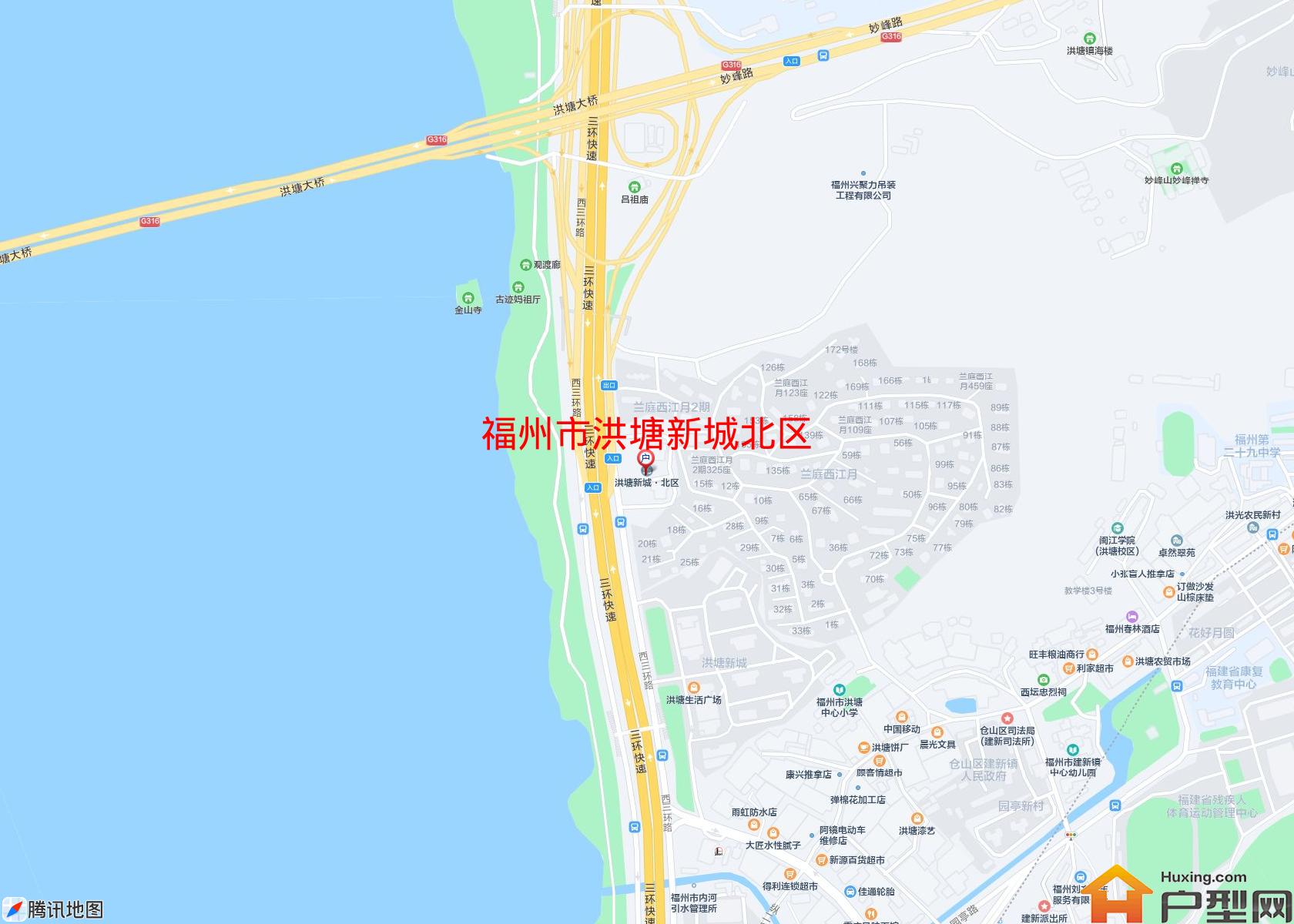 洪塘新城北区小区 - 户型网