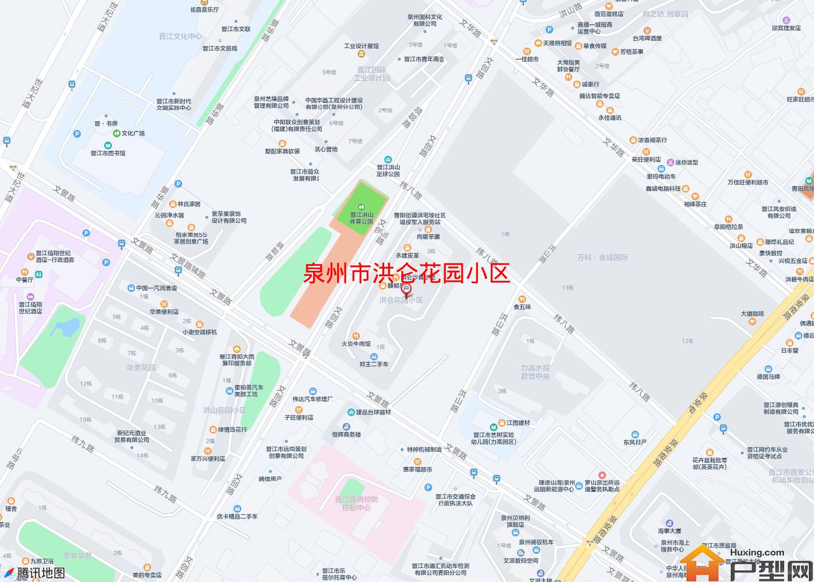 洪仑花园小区小区 - 户型网
