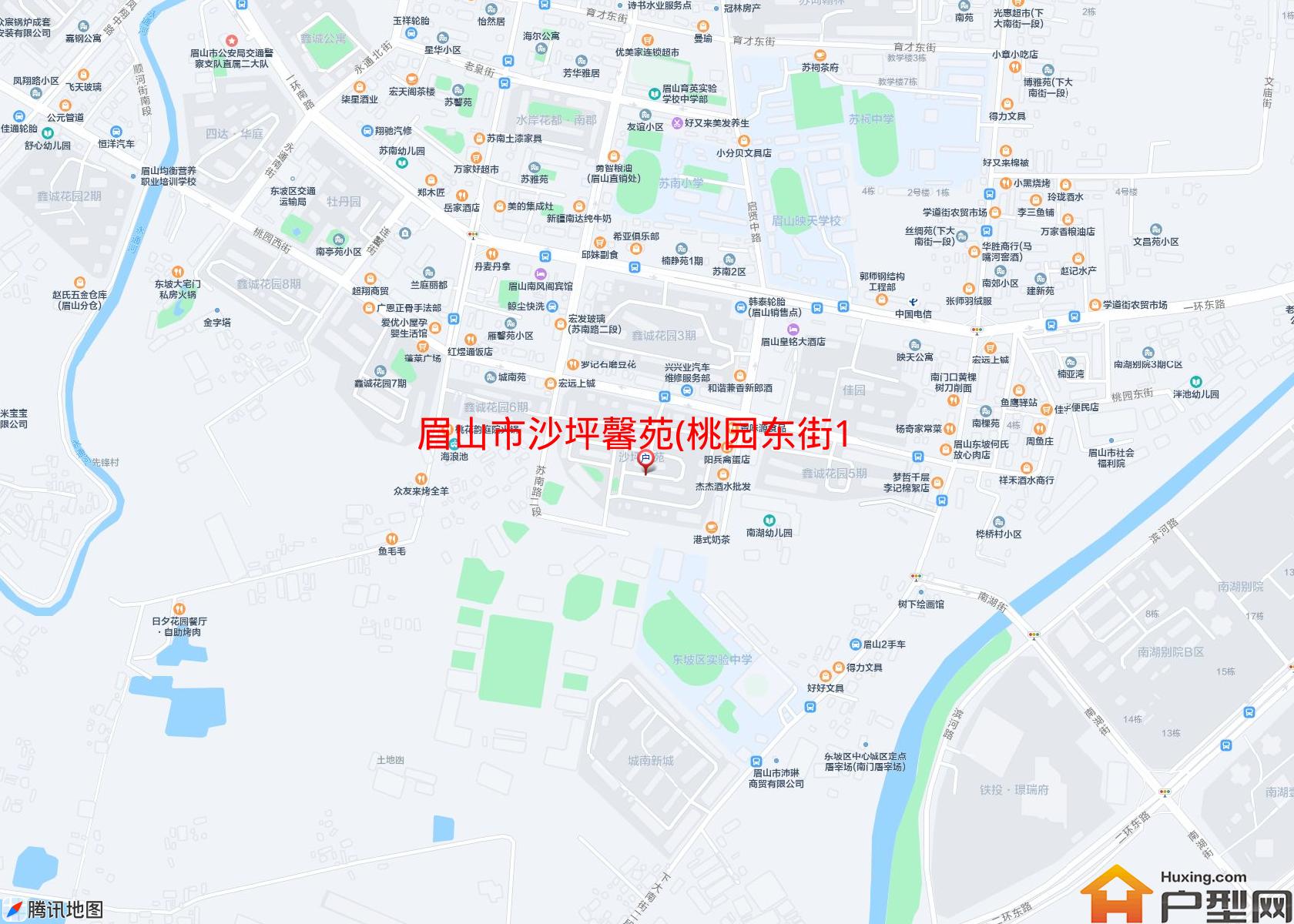 沙坪馨苑(桃园东街169号)小区 - 户型网
