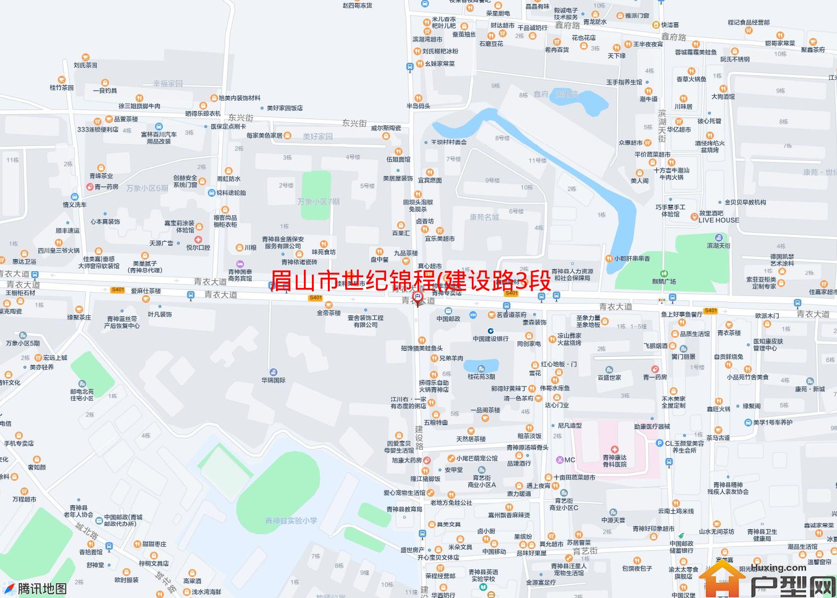 世纪锦程(建设路3段14号)小区 - 户型网
