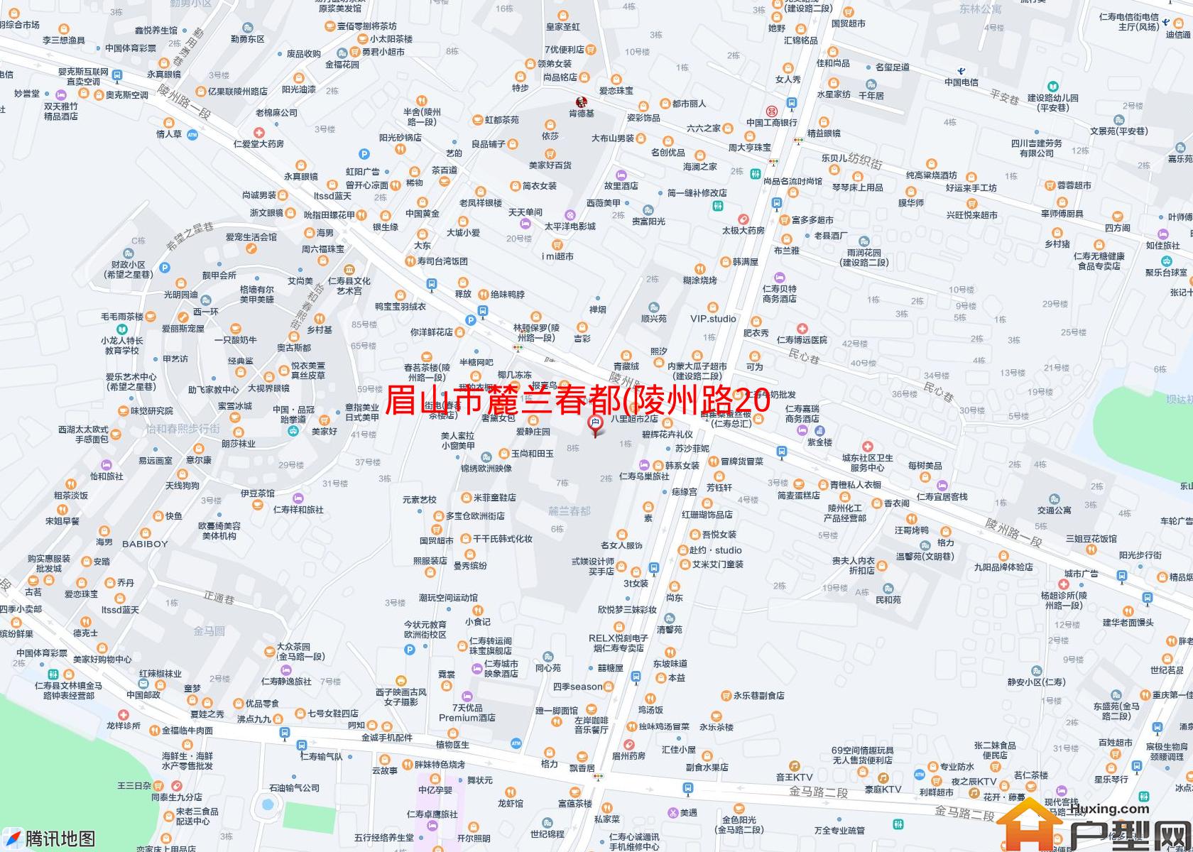 麓兰春都(陵州路200号)小区 - 户型网