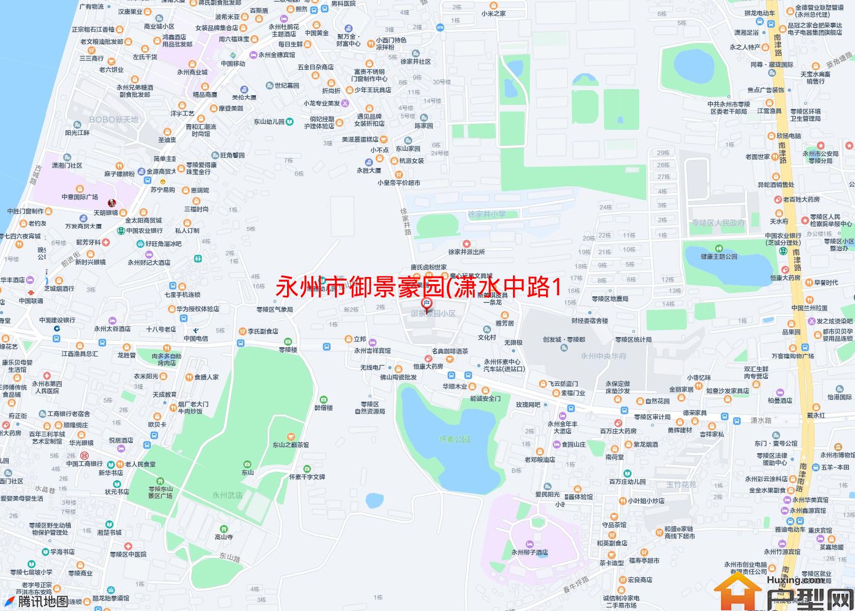 御景豪园(潇水中路168号)小区 - 户型网