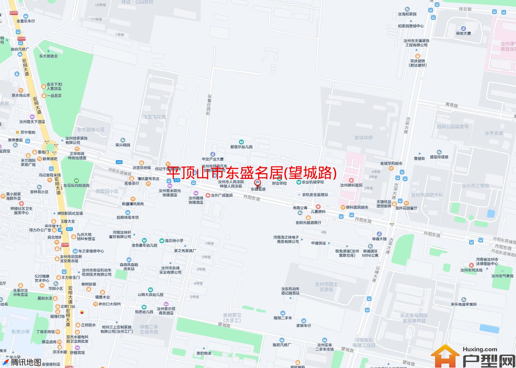 东盛名居(望城路)小区 - 户型网