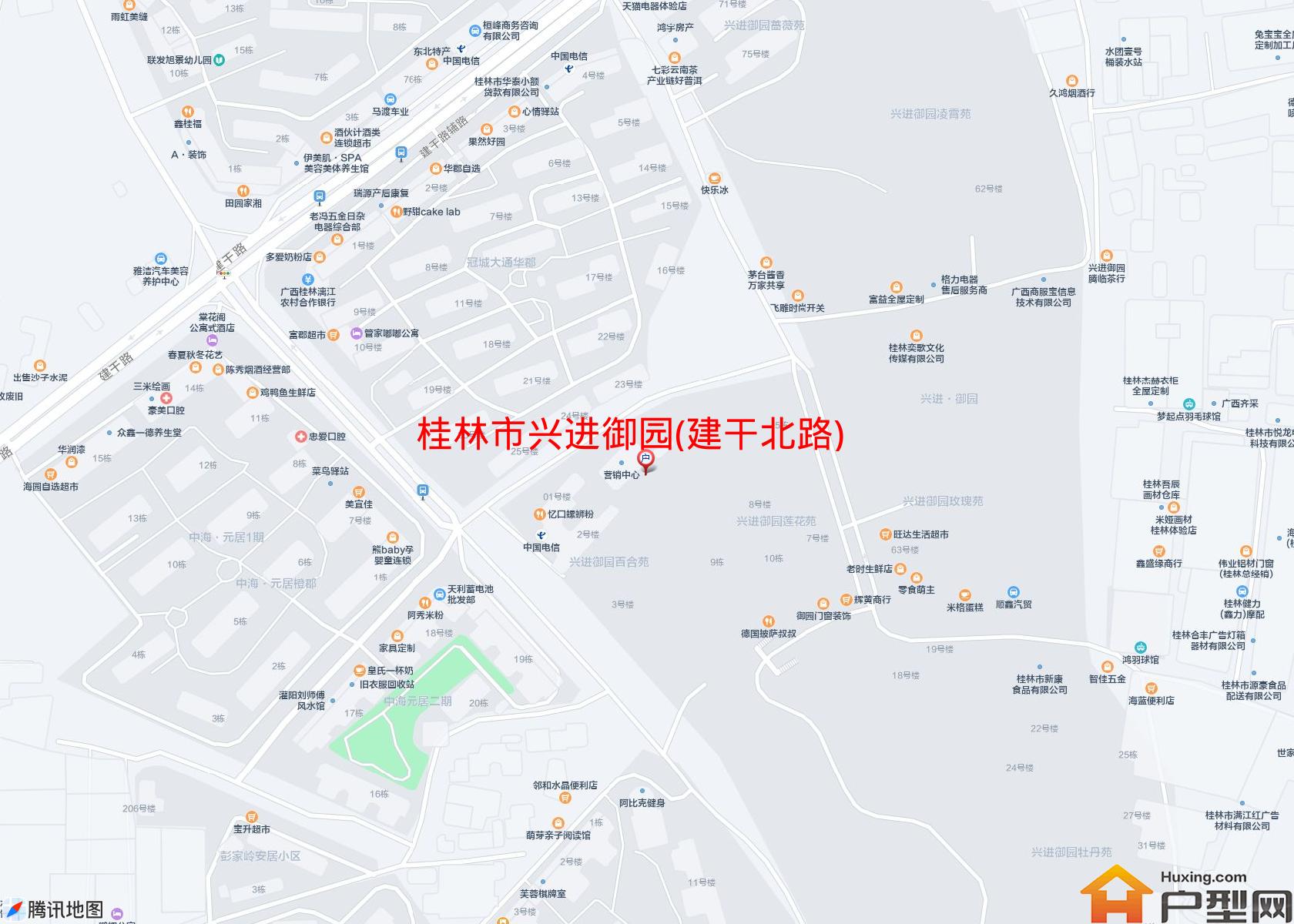 兴进御园(建干北路)小区 - 户型网