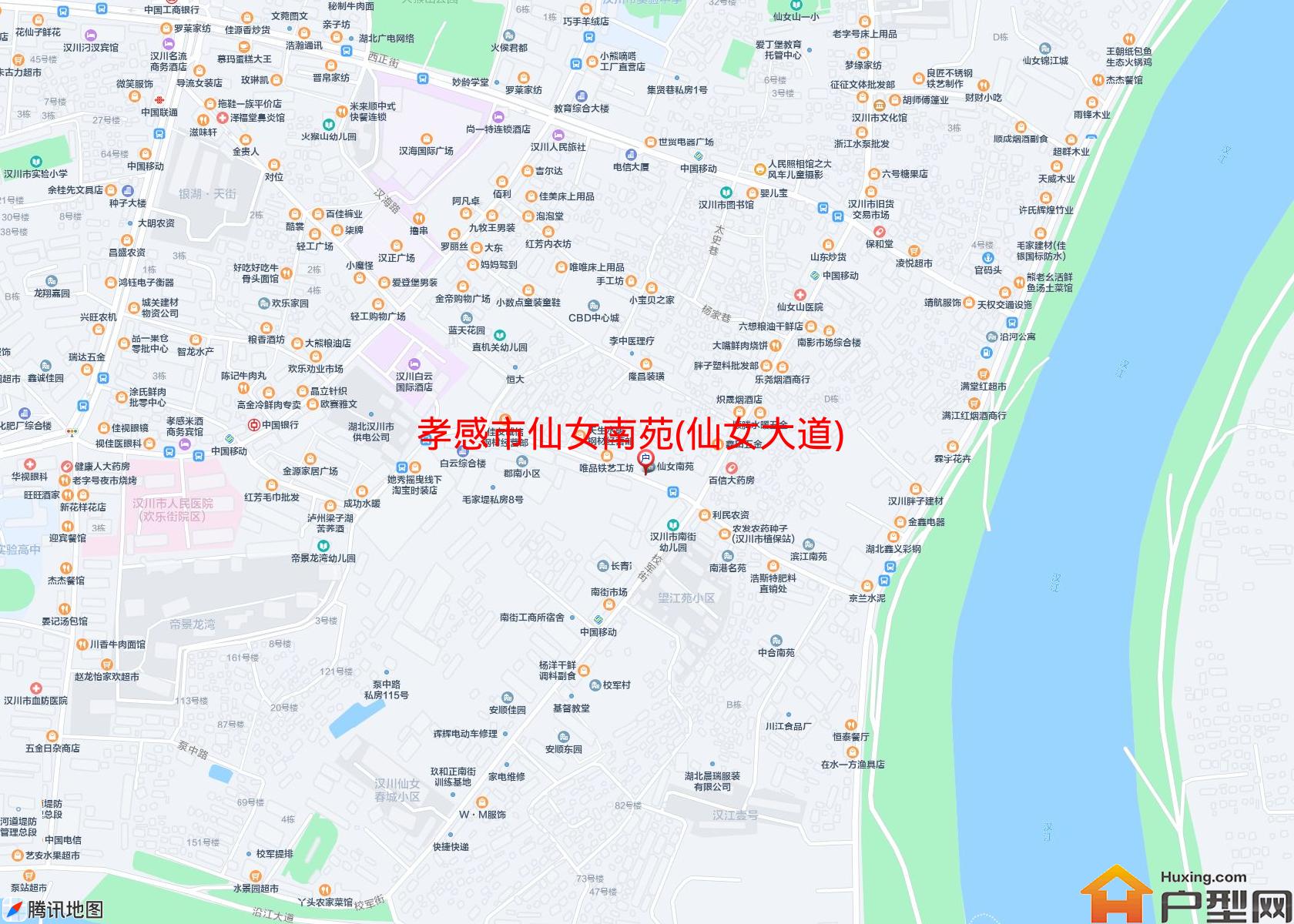 仙女南苑(仙女大道)小区 - 户型网