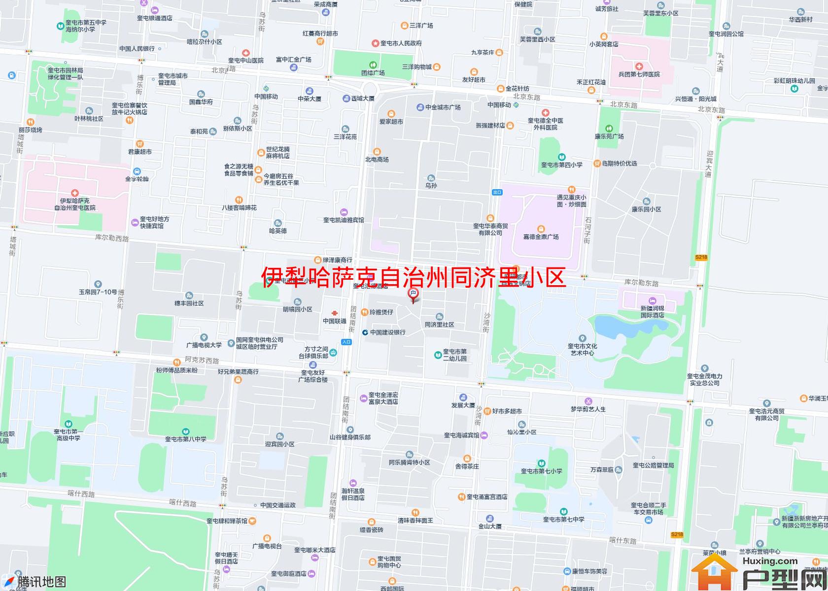 同济里小区(库尔勒东路)小区 - 户型网
