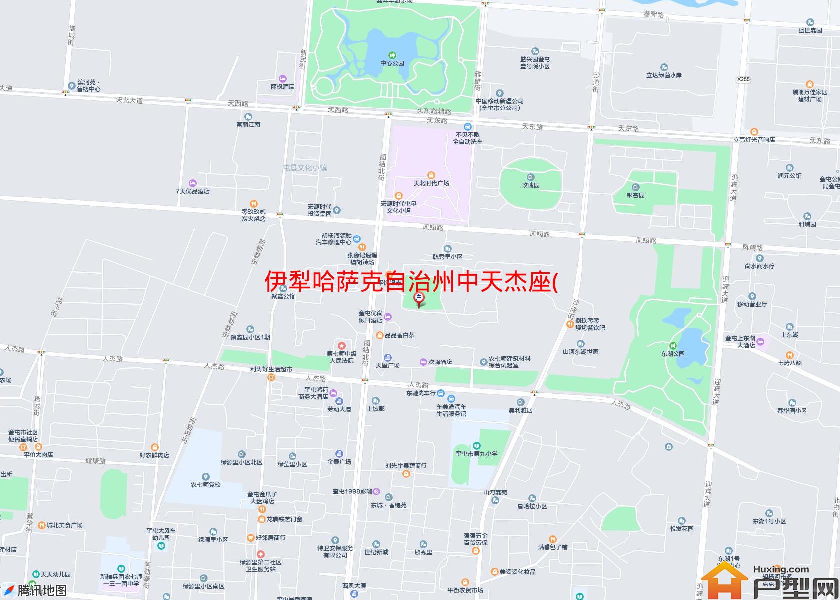 中天杰座(团结北街)小区 - 户型网