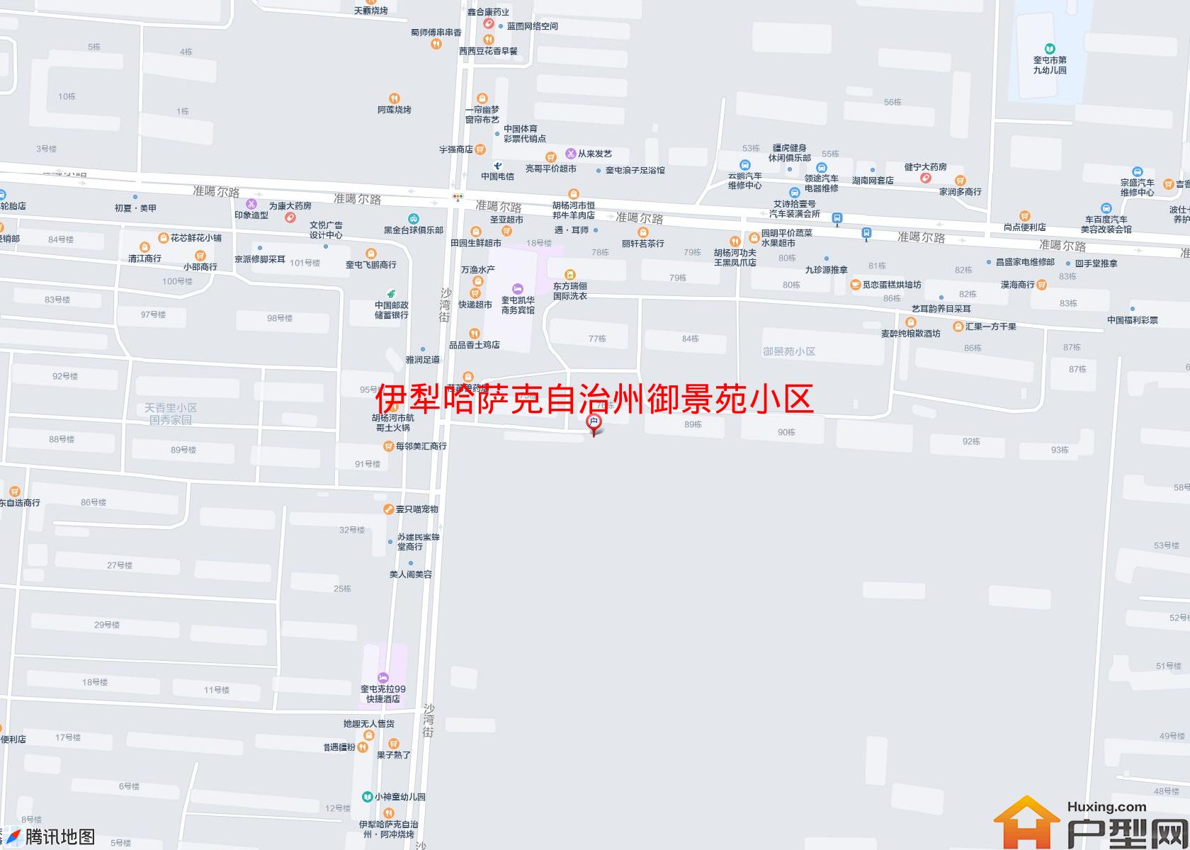 御景苑小区(沙湾街)小区 - 户型网