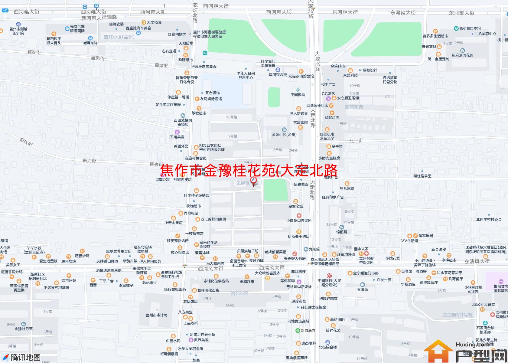 金豫桂花苑(大定北路009号)小区 - 户型网