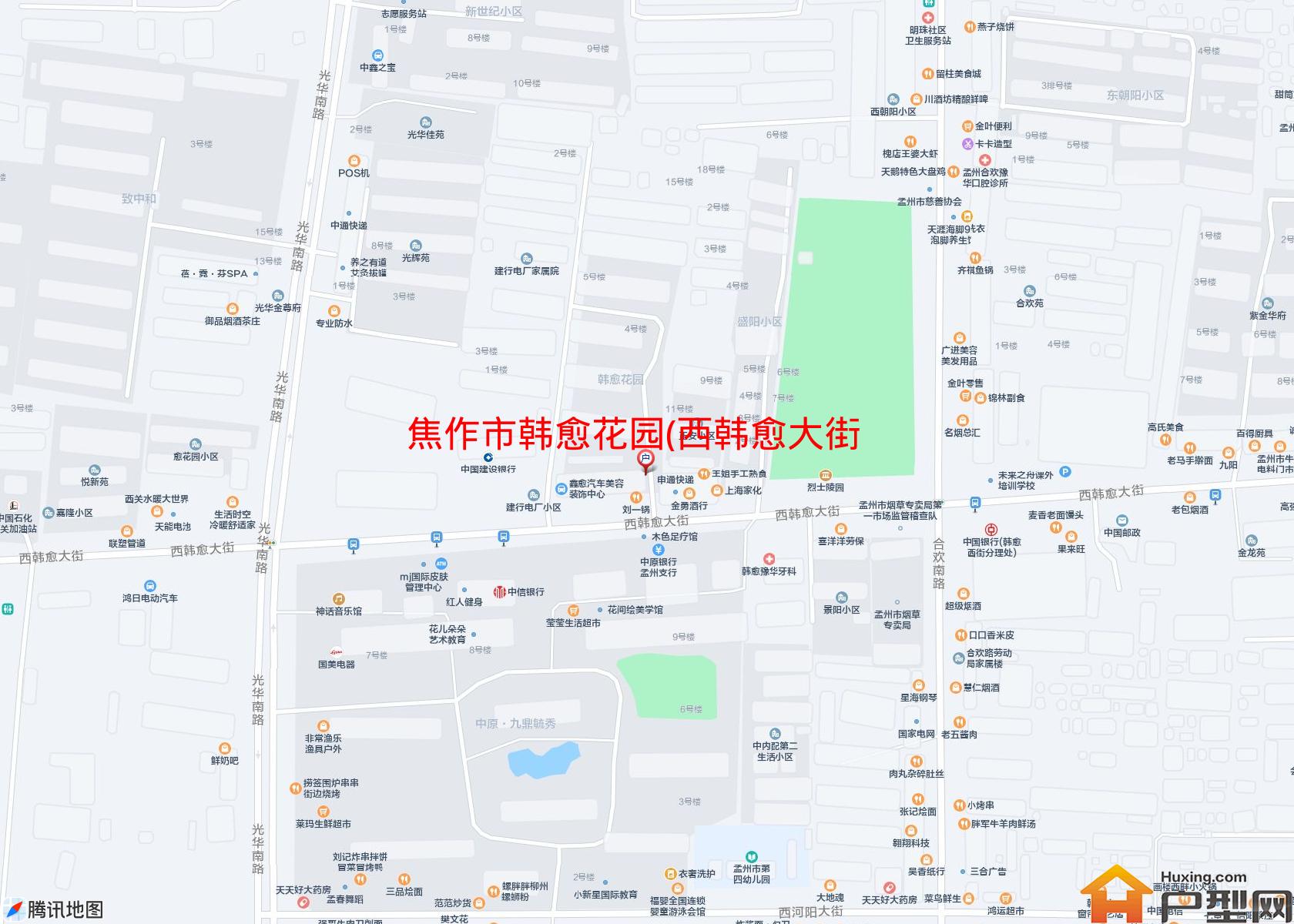 韩愈花园(西韩愈大街255号)小区 - 户型网