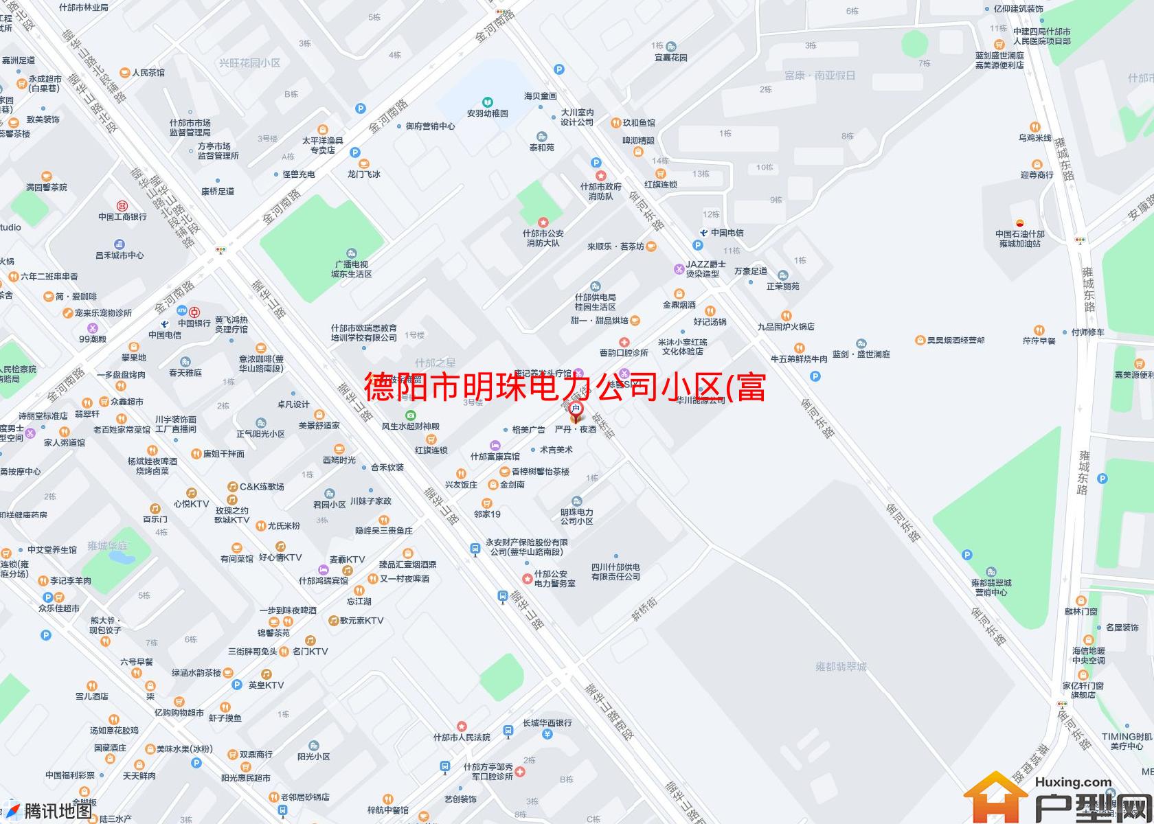 明珠电力公司小区(富康街53号)小区 - 户型网