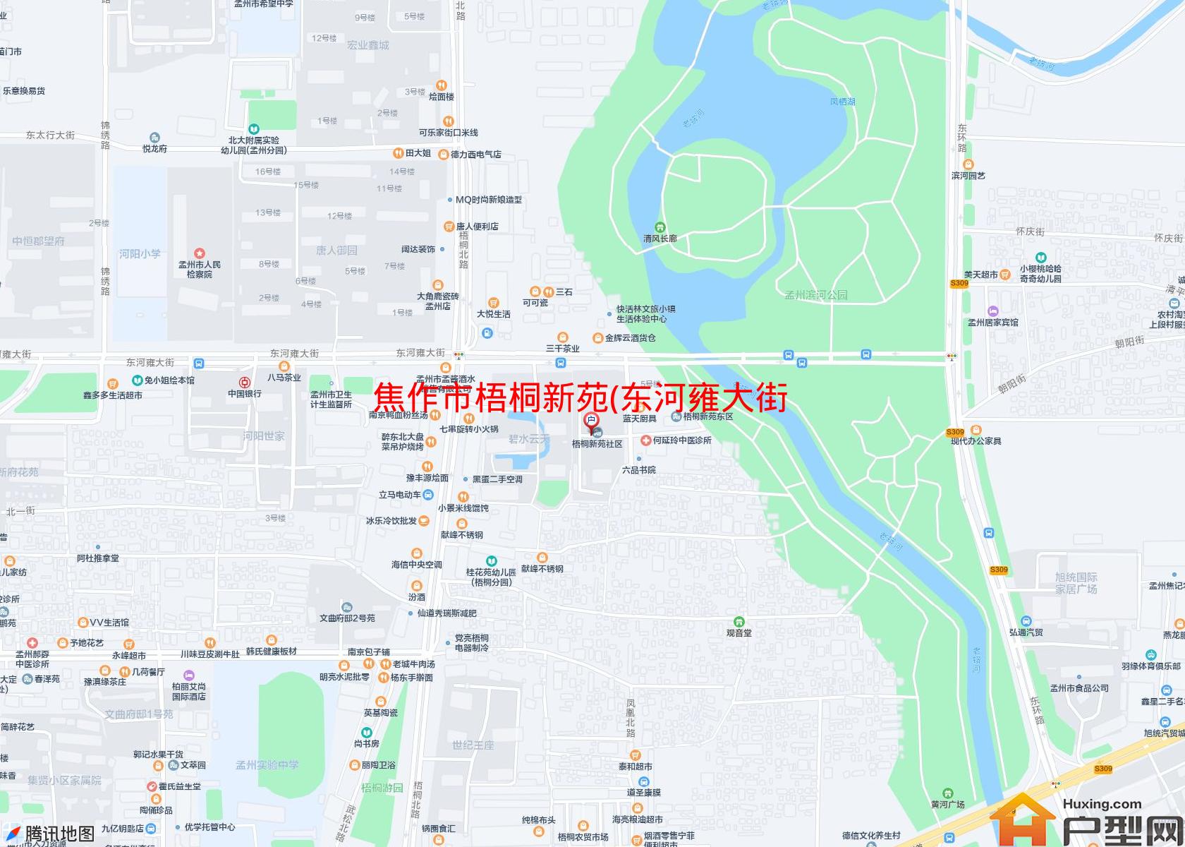 梧桐新苑(东河雍大街)小区 - 户型网
