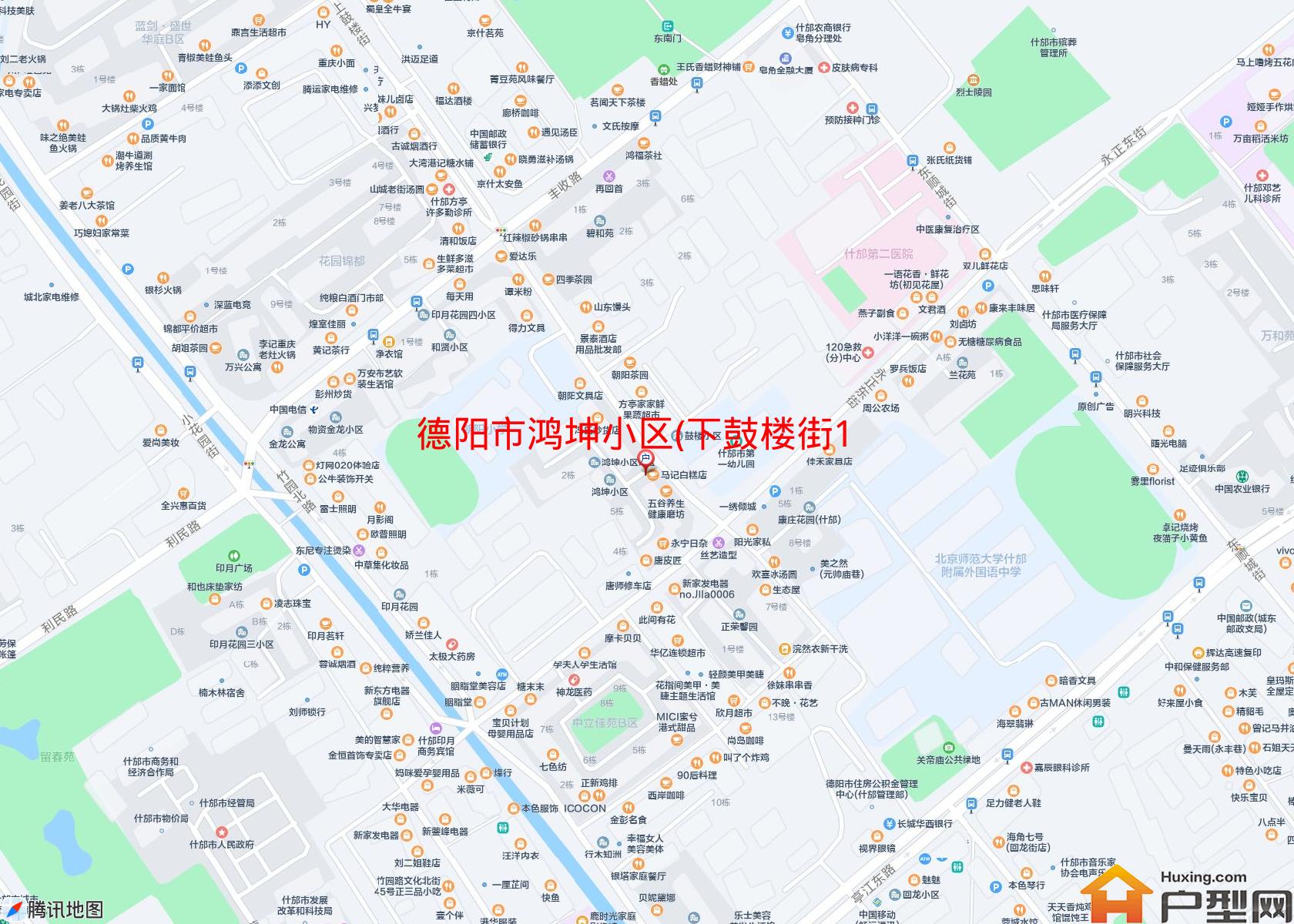 鸿坤小区(下鼓楼街106号)小区 - 户型网