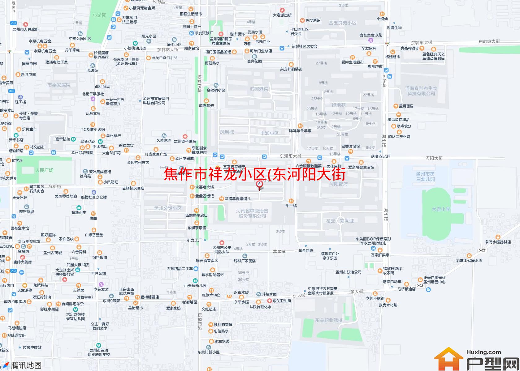 祥龙小区(东河阳大街18号)小区 - 户型网