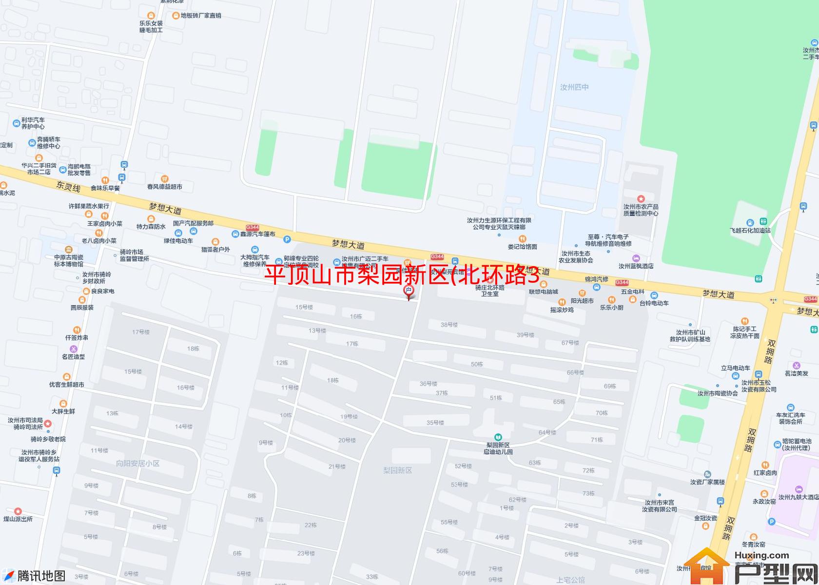 梨园新区(北环路383号)小区 - 户型网