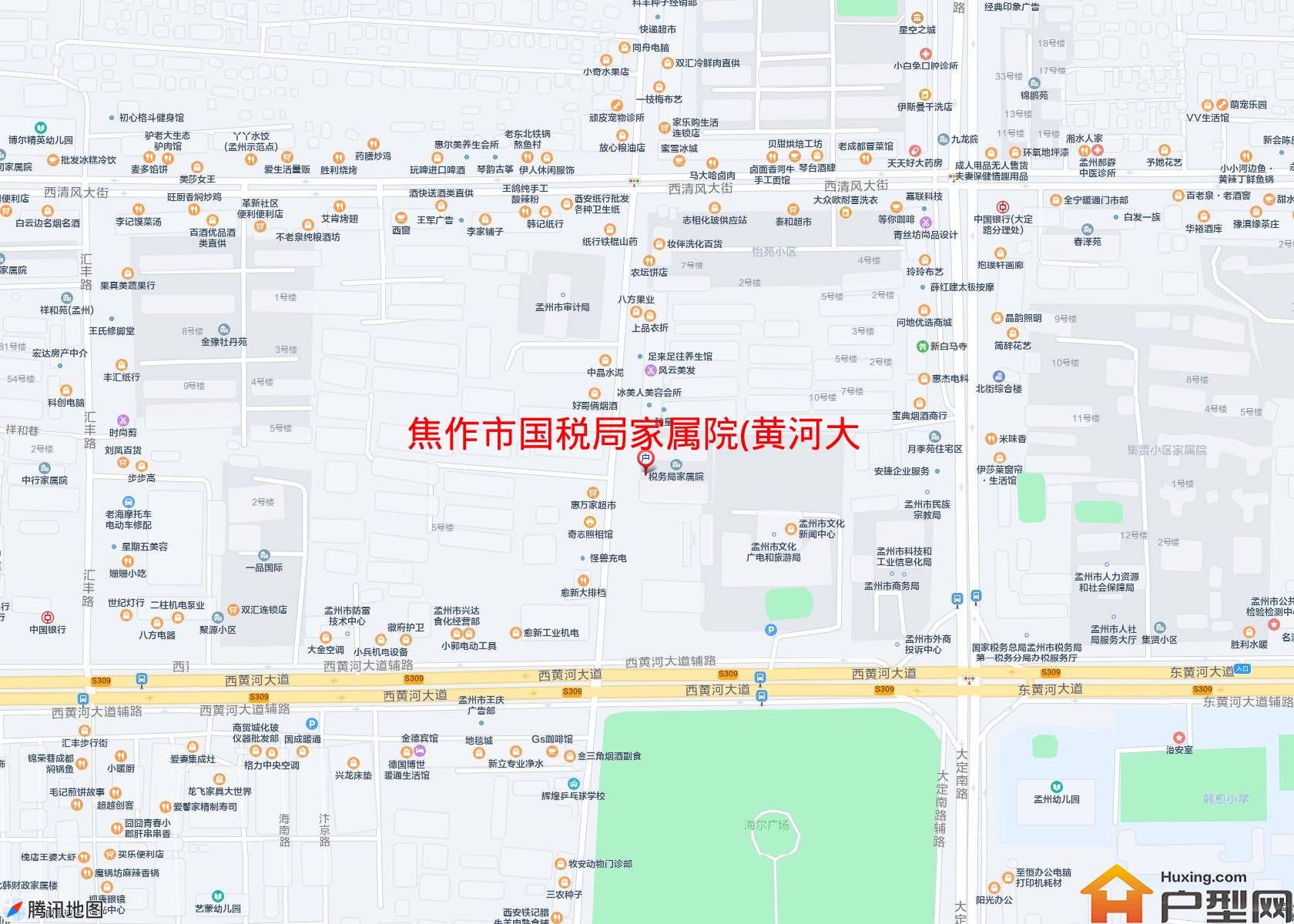 国税局家属院(黄河大道1135号)小区 - 户型网