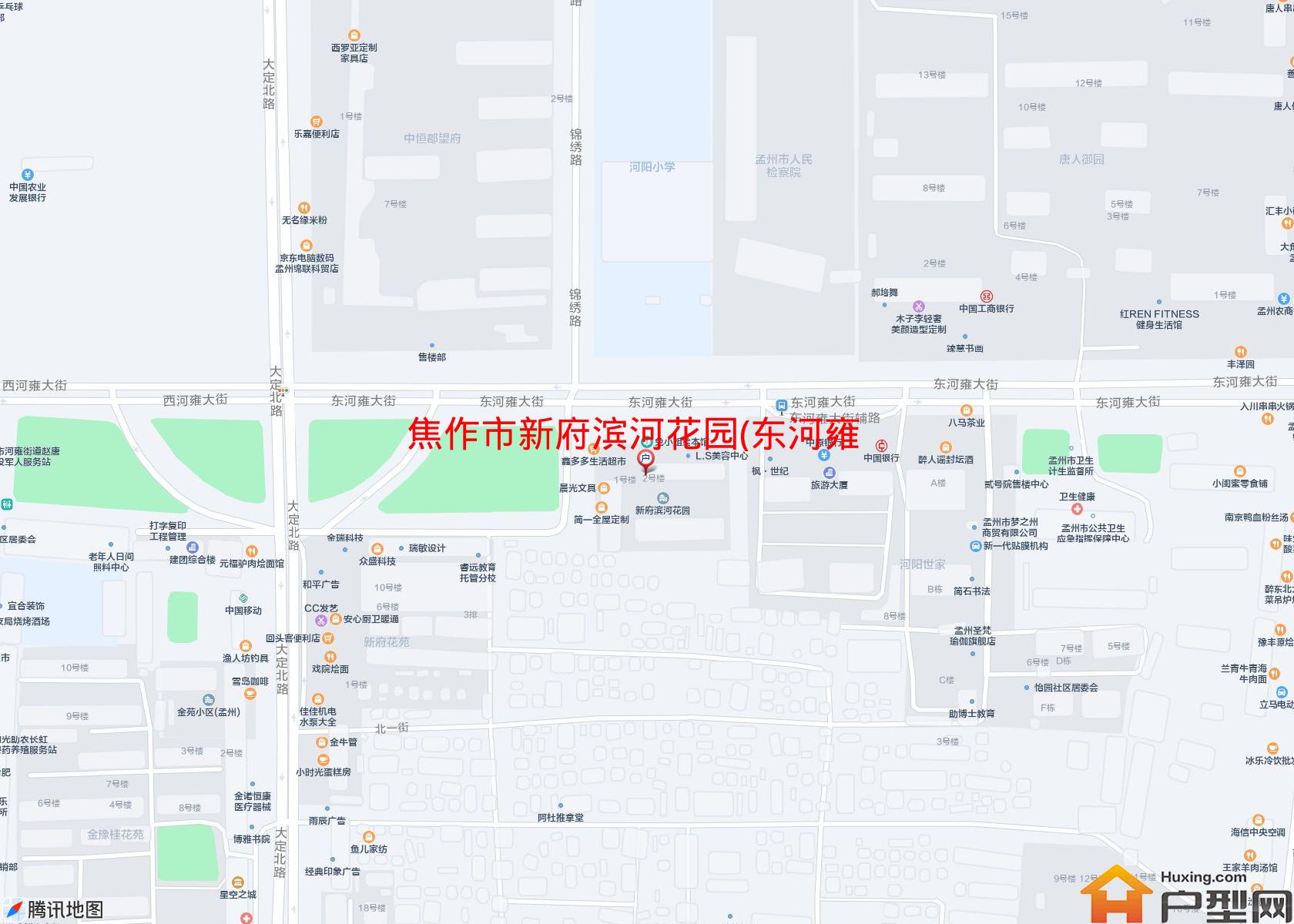 新府滨河花园(东河雍大街006号)小区 - 户型网