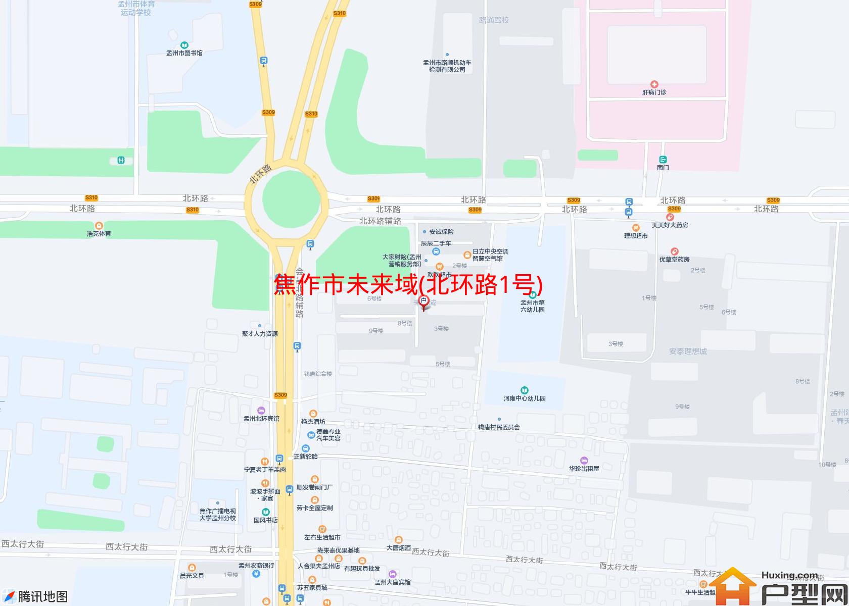 未来域(北环路1号)小区 - 户型网