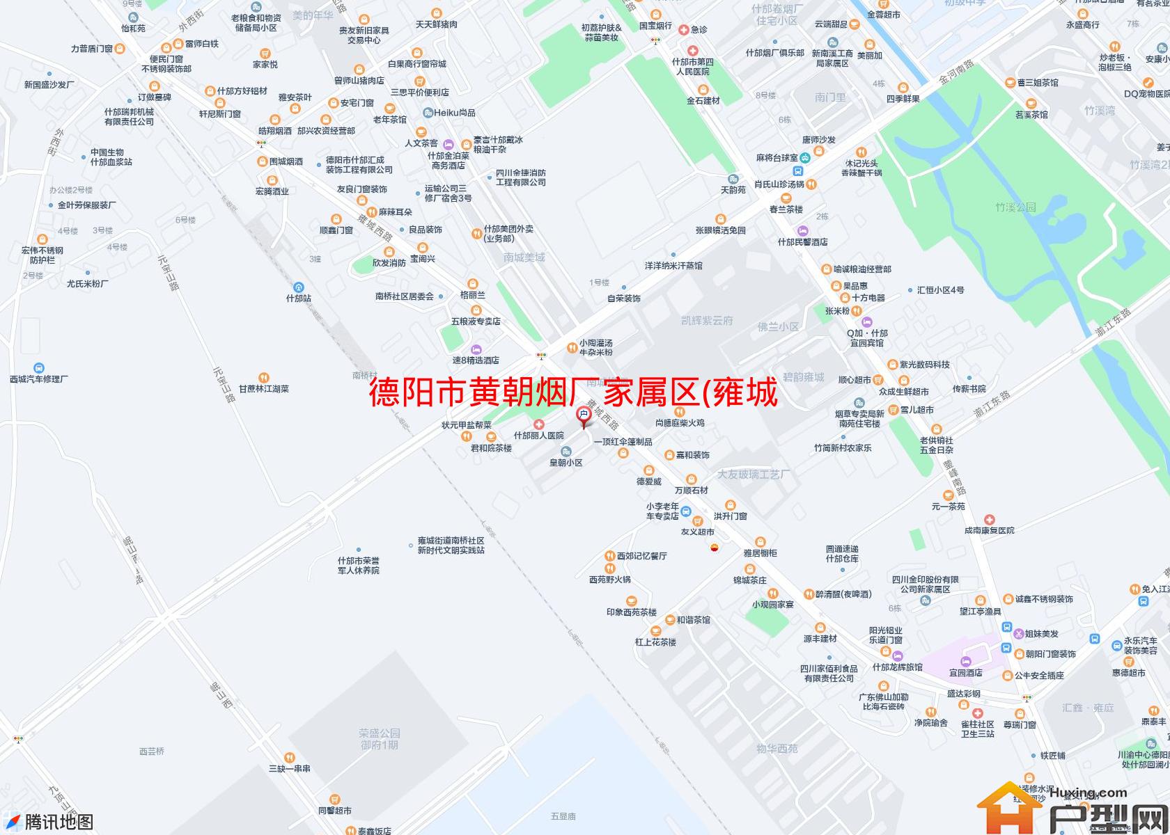 黄朝烟厂家属区(雍城西路725号)小区 - 户型网