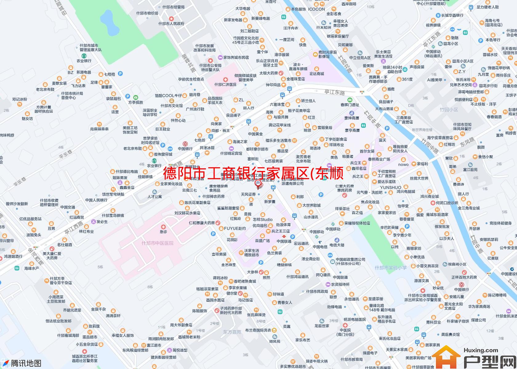 工商银行家属区(东顺城街387号)小区 - 户型网
