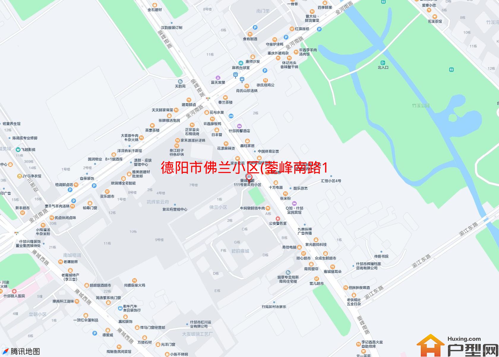 佛兰小区(蓥峰南路113号)小区 - 户型网