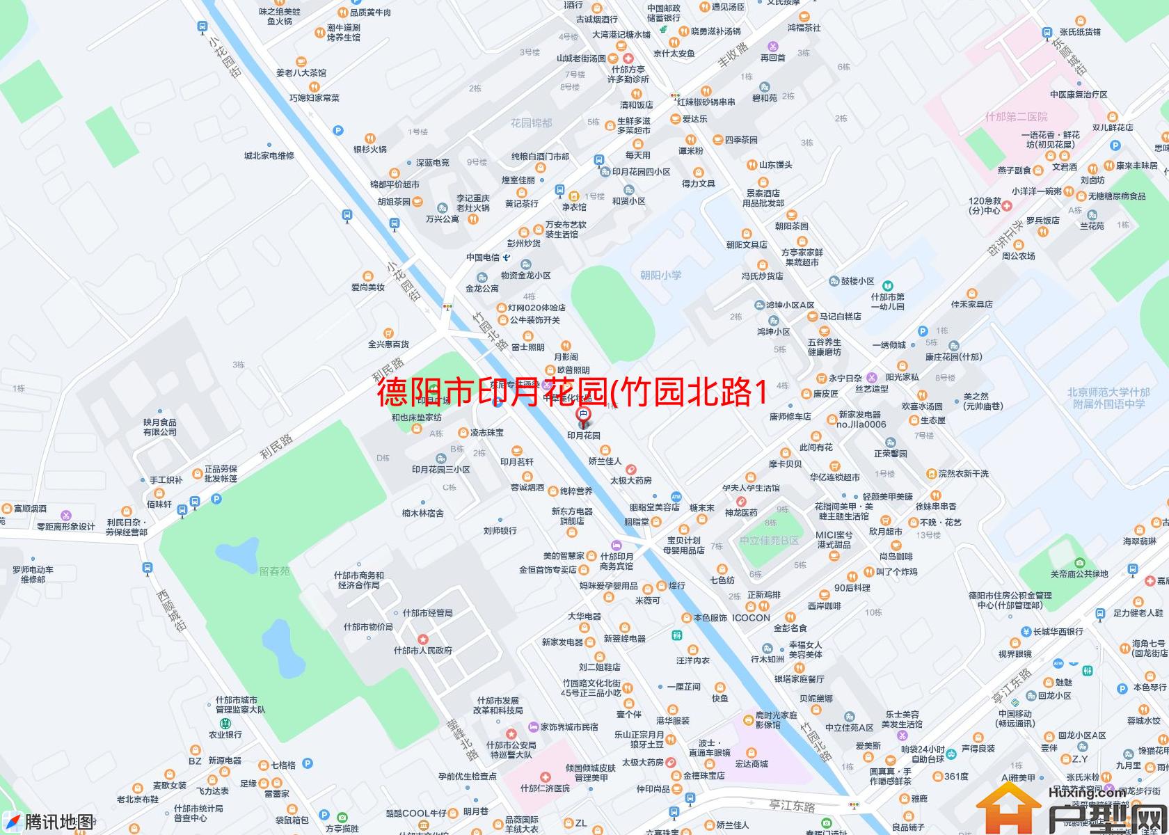 印月花园(竹园北路138号)小区 - 户型网