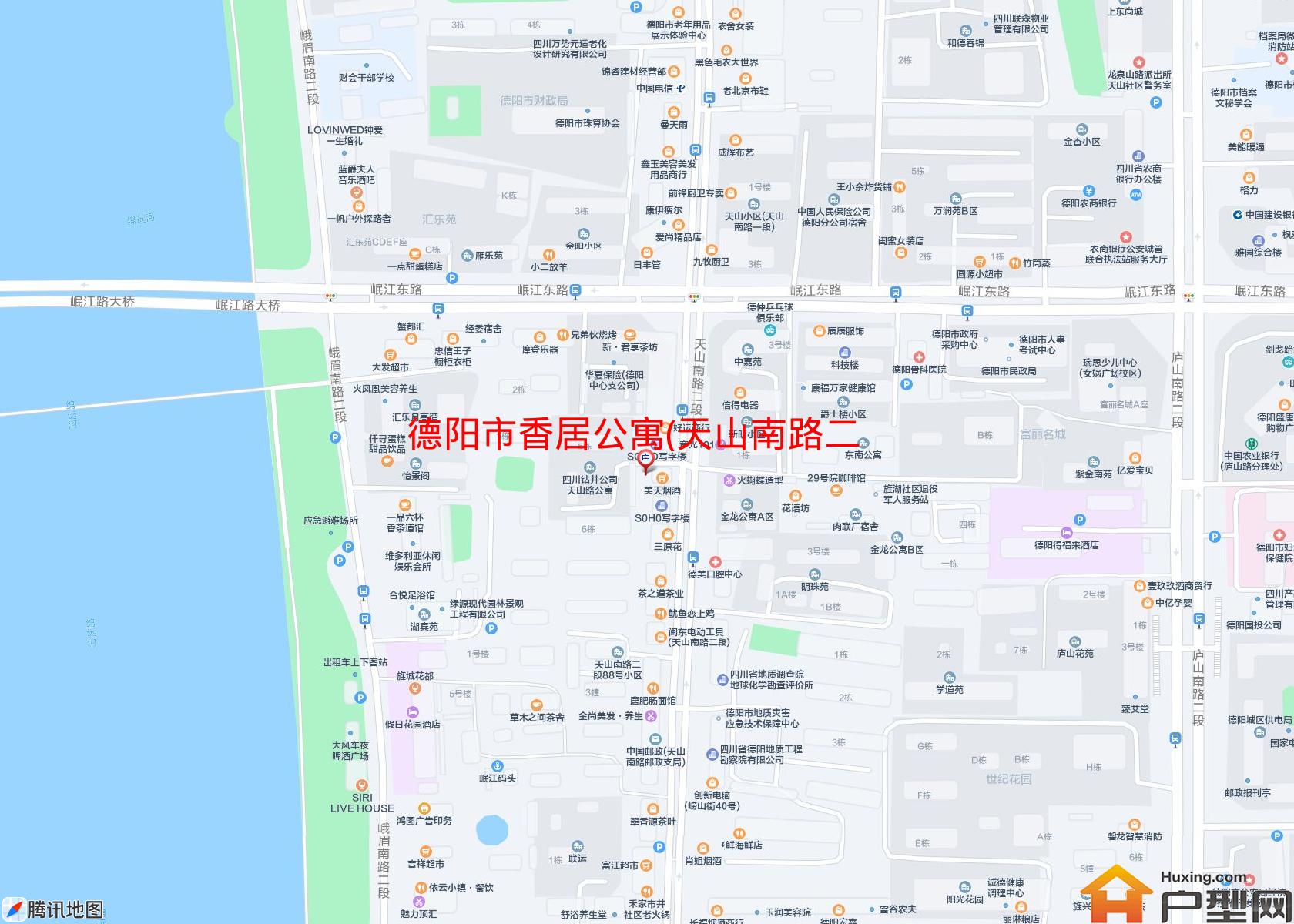 香居公寓(天山南路二段42号)小区 - 户型网